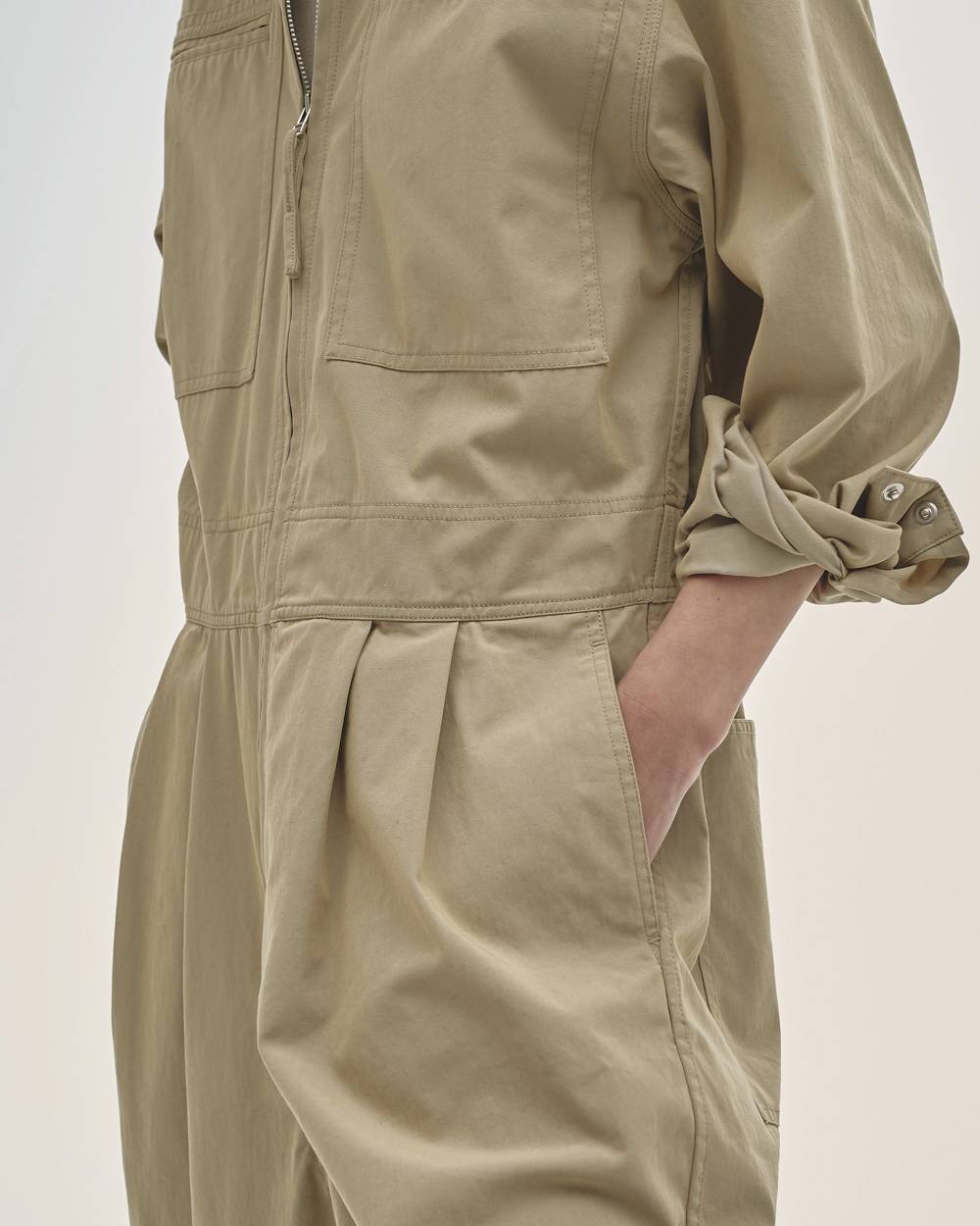 Twill Zip Combinaison Twill Zip Combinaison,ツイルジップコンビネゾン,12620302,ジップコンビネゾン,コンビネゾン,オールインワン,つなぎ,ジャンプスーツ,ボトムス,todayful,トゥデイフル,lifes,吉田怜香,26aw