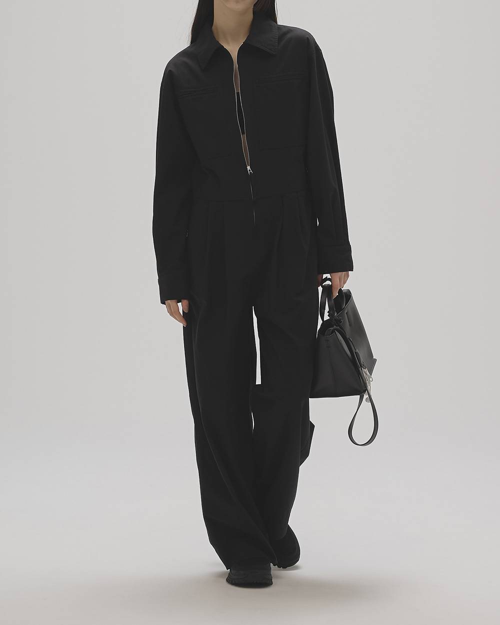 Twill Zip Combinaison Twill Zip Combinaison,ツイルジップコンビネゾン,12620302,ジップコンビネゾン,コンビネゾン,オールインワン,つなぎ,ジャンプスーツ,ボトムス,todayful,トゥデイフル,lifes,吉田怜香,26aw