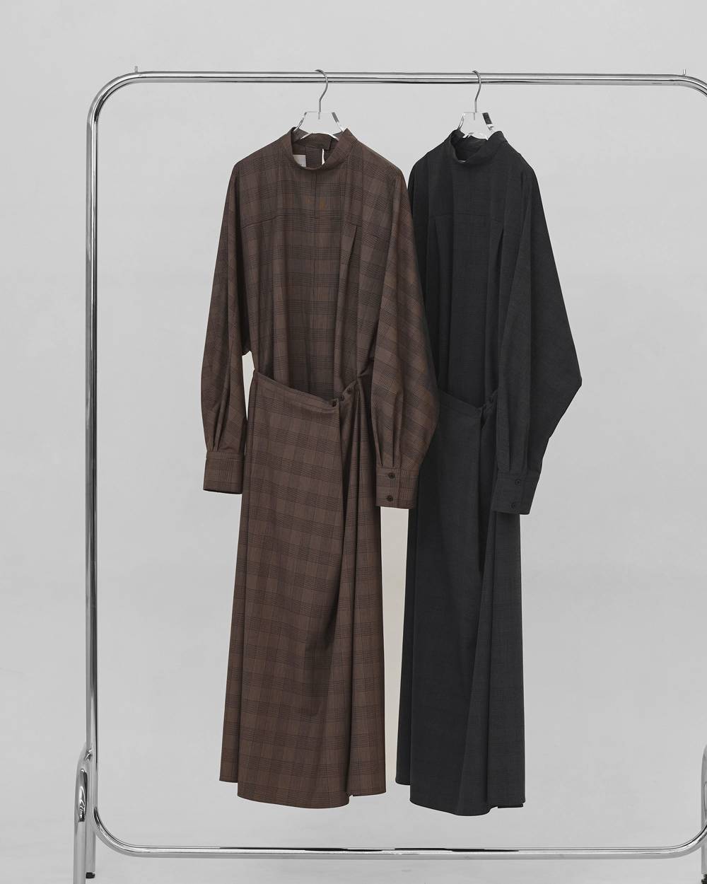 Check Asymmetry Dress Check Asymmetry Dress,チェックアシンメトリードレス,12620304,アシンメトリードレス,ドレス,ワンピース,チェックドレス,todayful,トゥデイフル,lifes,吉田怜香,26aw