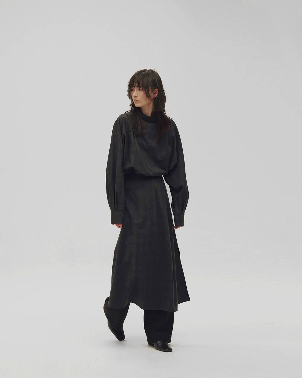 Check Asymmetry Dress Check Asymmetry Dress,チェックアシンメトリードレス,12620304,アシンメトリードレス,ドレス,ワンピース,チェックドレス,todayful,トゥデイフル,lifes,吉田怜香,26aw
