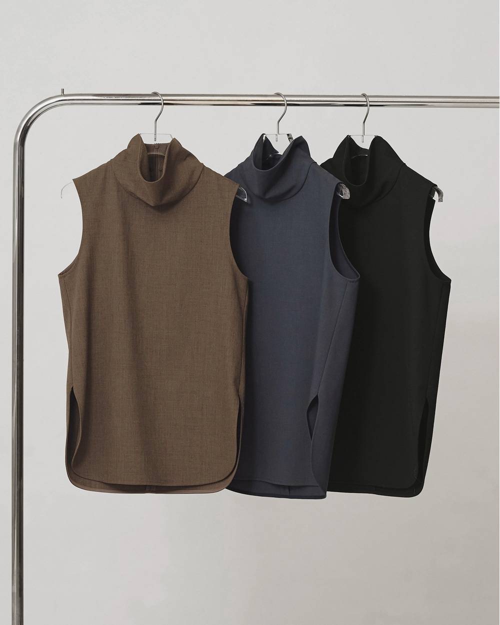 Twill Turtle Tops Twill Turtle Tops,ツイルタートルトップス,12620404,ツイルトップス,タートルトップス,セットアップ,トップス,ノースリーブ,todayful,トゥデイフル,lifes,吉田怜香,26aw