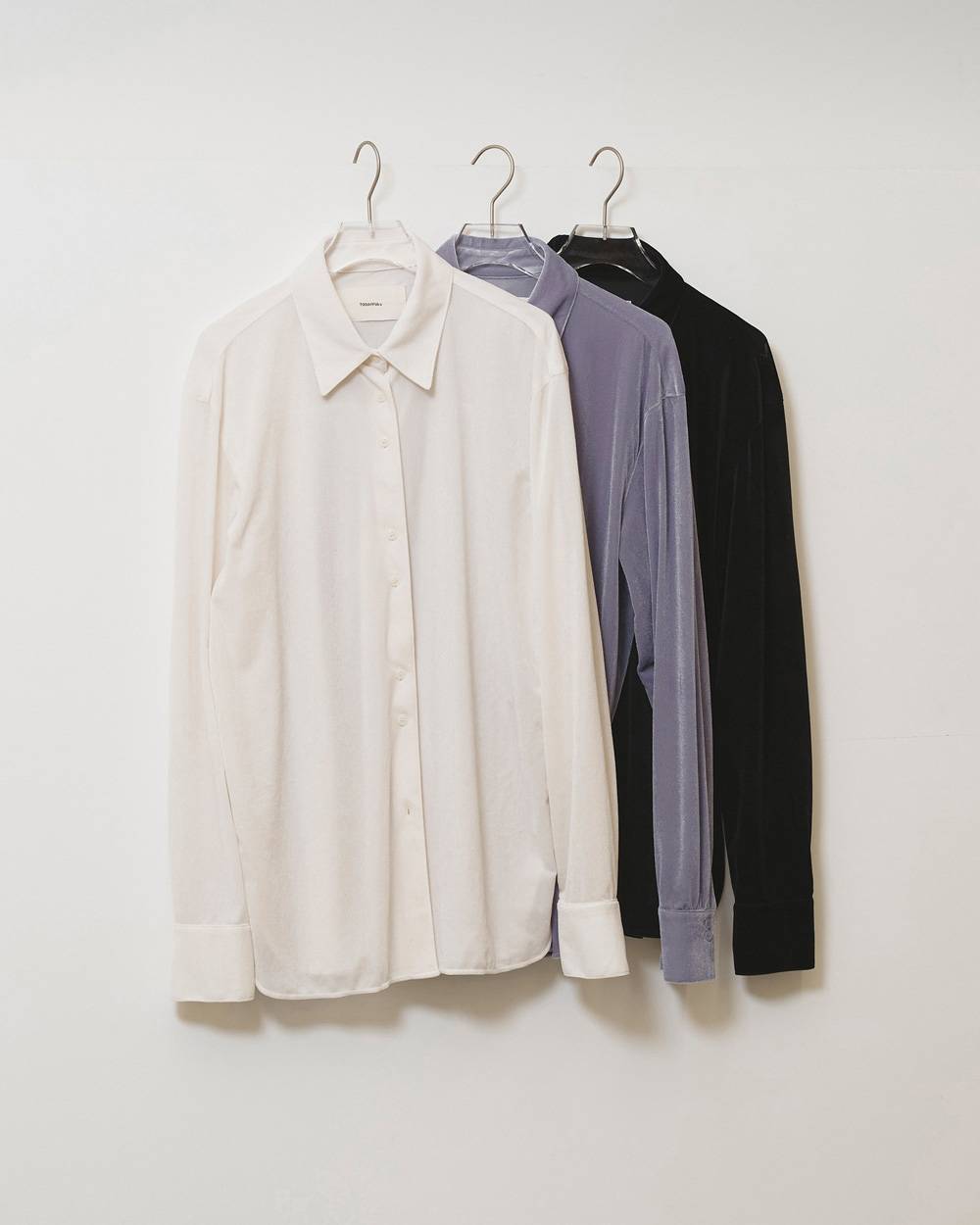 Roundhem Velour Shirts Roundhem Velour Shirts,ラウンドヘムベロアシャツ,12620405,ベロアシャツ,ラウンドヘム,ベロア,トップス,シャツ,todayful,トゥデイフル,lifes,吉田怜香,26aw