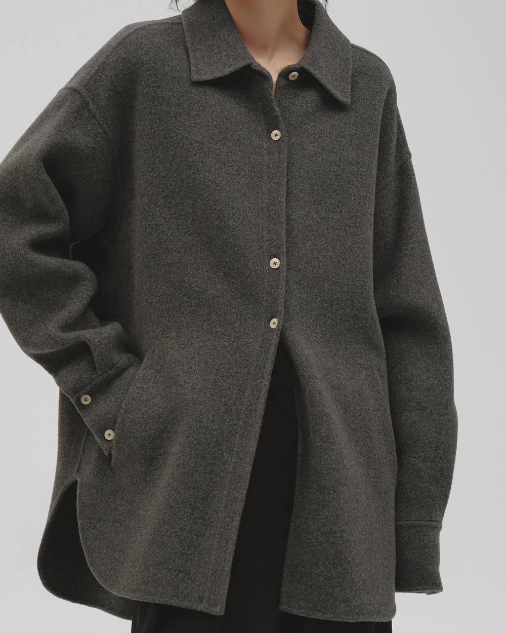 Wool Shirts Jacket Wool Shirts Jacket,ウールシャツジャケット,12620406,ウールシャツ,アウター,シャツジャケット,ジャケット,トップス,ウールジャケット,todayful,トゥデイフル,lifes,吉田怜香,26aw