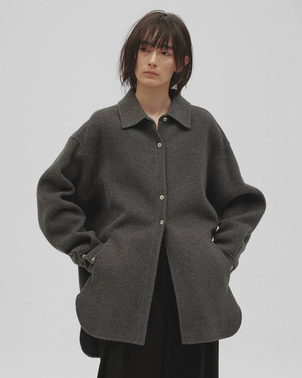 Wool Shirts Jacket Wool Shirts Jacket,ウールシャツジャケット,12620406,ウールシャツ,アウター,シャツジャケット,ジャケット,トップス,ウールジャケット,todayful,トゥデイフル,lifes,吉田怜香,26aw