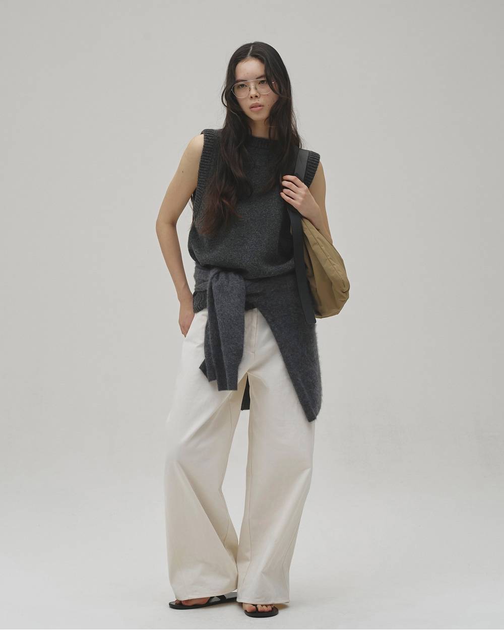 2way Knit Vest 2way Knit Vest,2ウェイニットベスト,12620502,ニットベスト,ベスト,2wayベスト,2wayニット,ニットトップ,ベスト,todayful,トゥデイフル,lifes,吉田怜香,26aw