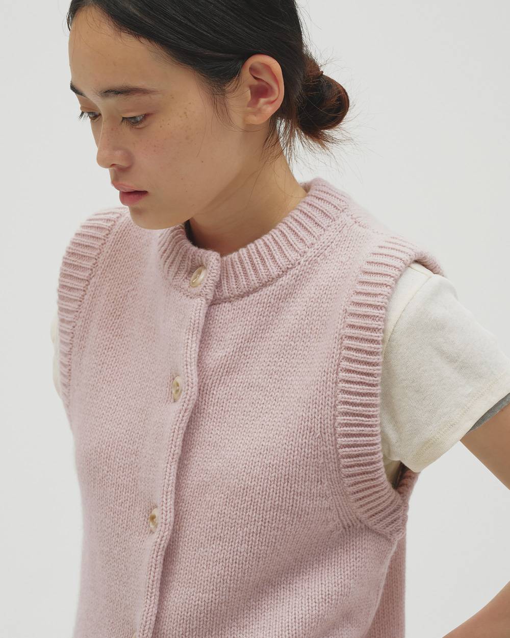 2way Knit Vest 2way Knit Vest,2ウェイニットベスト,12620502,ニットベスト,ベスト,2wayベスト,2wayニット,ニットトップ,ベスト,todayful,トゥデイフル,lifes,吉田怜香,26aw