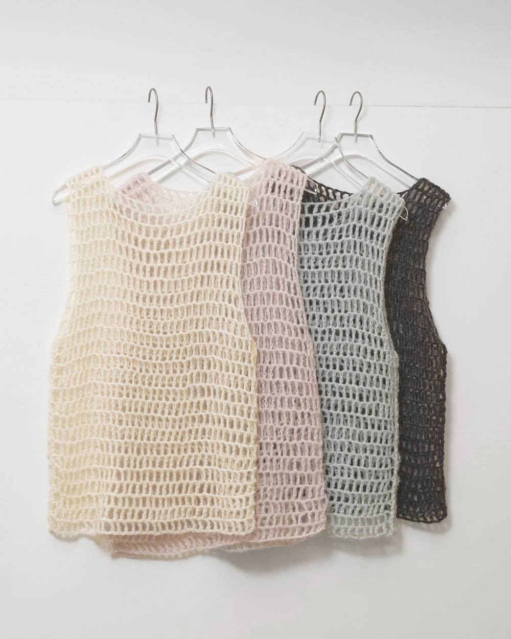 Mohair Mesh Vest Mohair Mesh Vest,モヘアメッシュベスト,12620503,モヘア,メッシュベスト,ベスト,ニット,トップス,todayful,トゥデイフル,lifes,吉田怜香,26aw