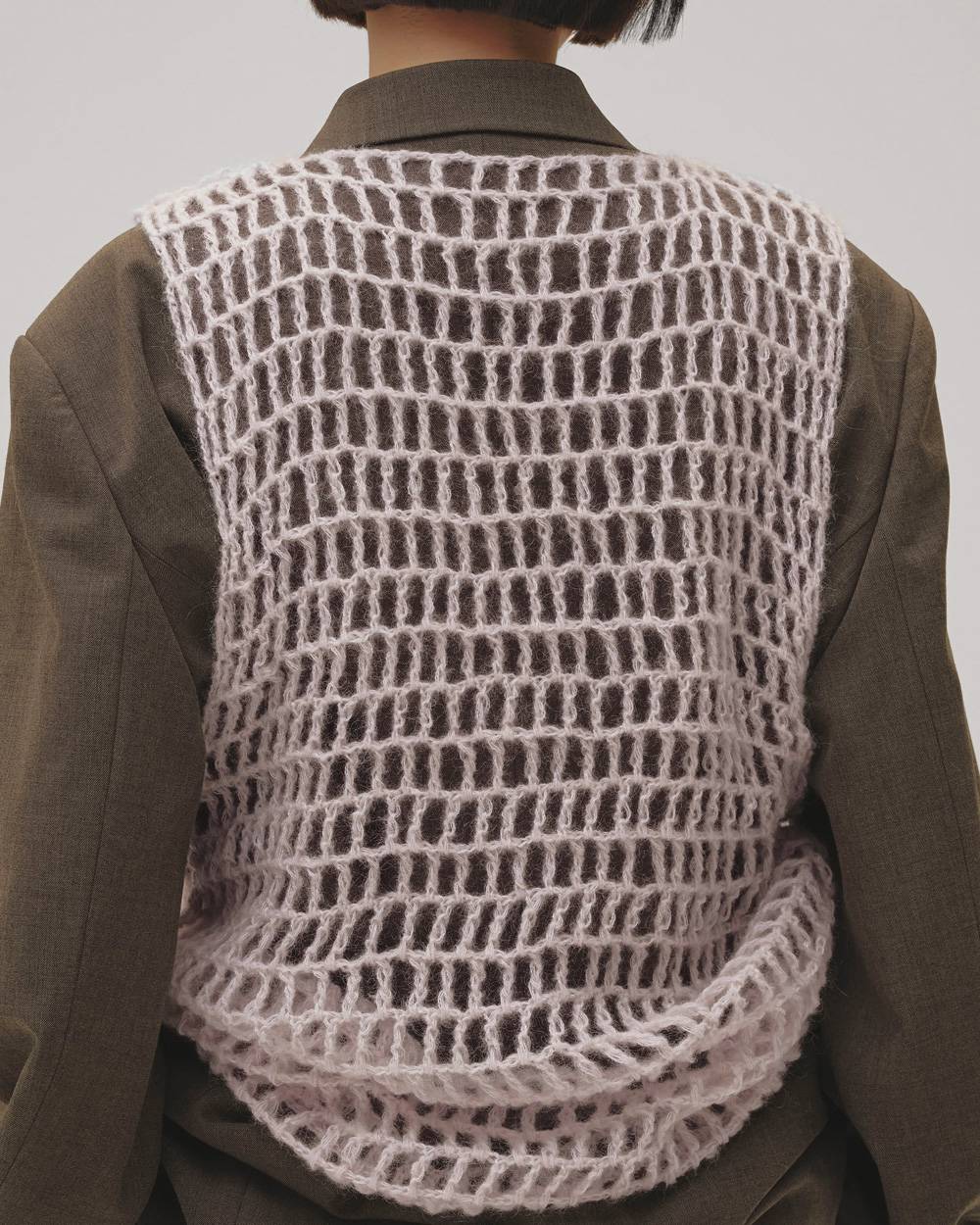 Mohair Mesh Vest Mohair Mesh Vest,モヘアメッシュベスト,12620503,モヘア,メッシュベスト,ベスト,ニット,トップス,todayful,トゥデイフル,lifes,吉田怜香,26aw