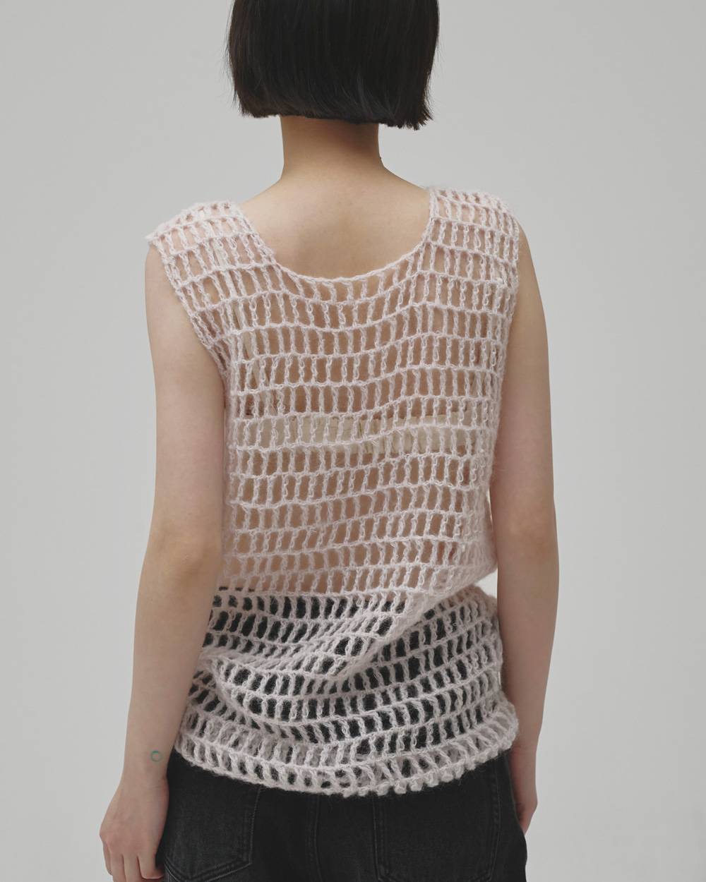 Mohair Mesh Vest Mohair Mesh Vest,モヘアメッシュベスト,12620503,モヘア,メッシュベスト,ベスト,ニット,トップス,todayful,トゥデイフル,lifes,吉田怜香,26aw