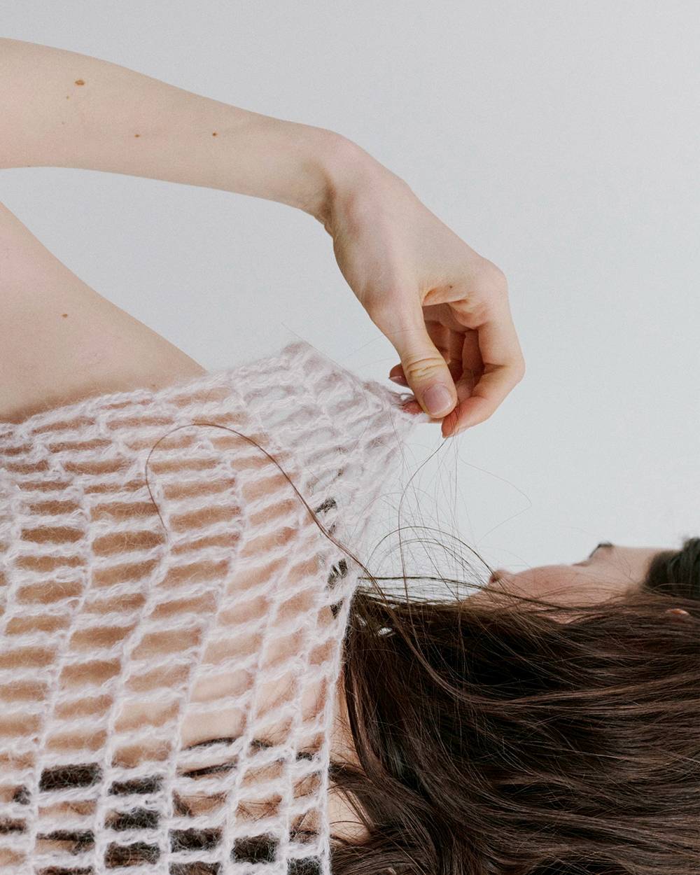 Mohair Mesh Vest Mohair Mesh Vest,モヘアメッシュベスト,12620503,モヘア,メッシュベスト,ベスト,ニット,トップス,todayful,トゥデイフル,lifes,吉田怜香,26aw