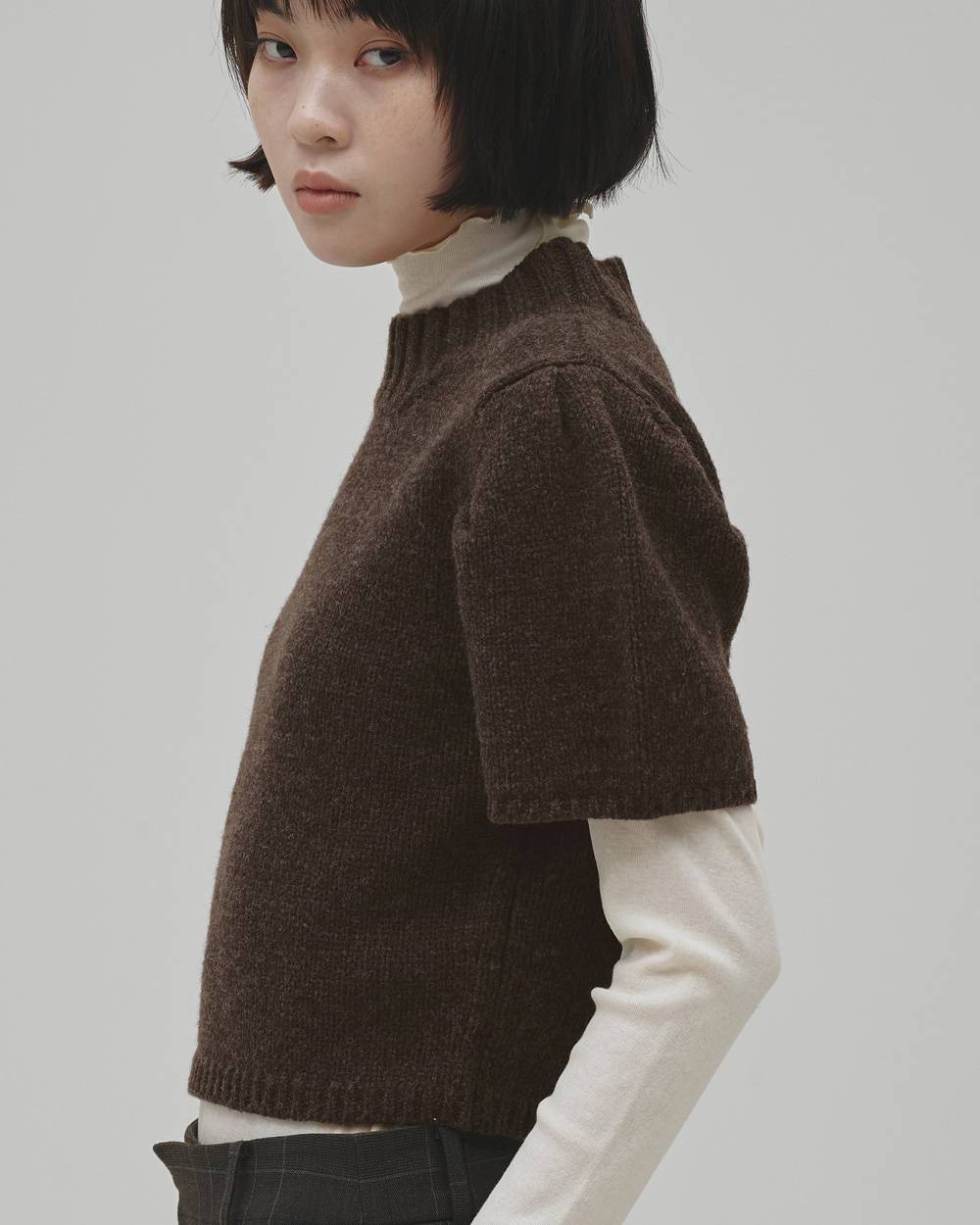 Wool100% Puffsleeve Knit Wool100% Puffsleeve Knit,ウール100%パフスリーブニット,12620504,ウール100%,ウール,パフスリーブ,パフスリーブニット,トップス,todayful,トゥデイフル,lifes,吉田怜香,26aw