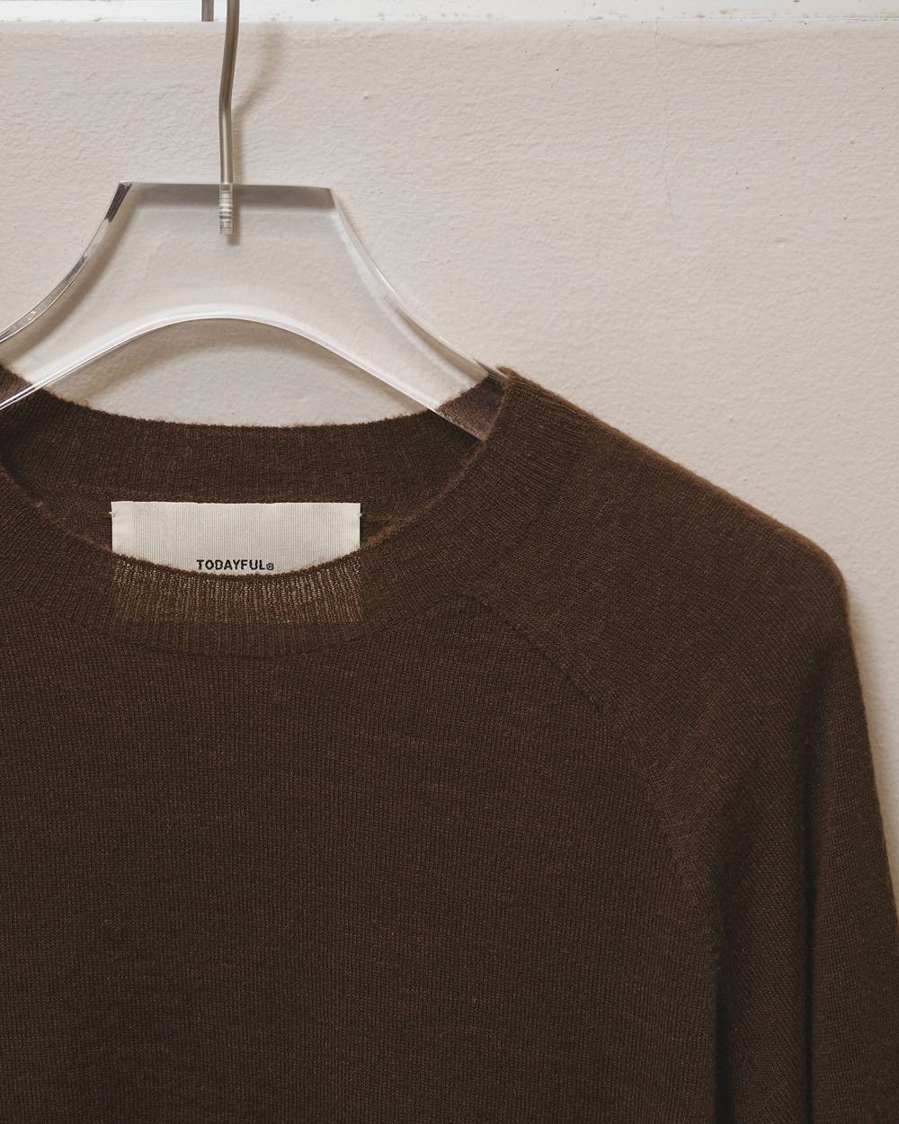 Alpacawool Seamless Knit Alpacawool Seamless Knit,アルパカウールシームレスニット,12620505,アルパカウール,シームレス,ニット,セーター,トップス,todayful,トゥデイフル,lifes,吉田怜香,26aw