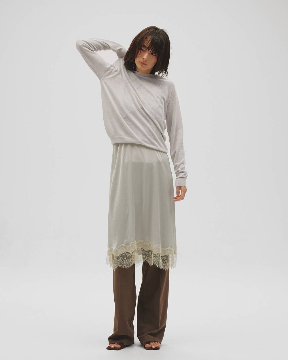 Alpacawool Seamless Knit Alpacawool Seamless Knit,アルパカウールシームレスニット,12620505,アルパカウール,シームレス,ニット,セーター,トップス,todayful,トゥデイフル,lifes,吉田怜香,26aw