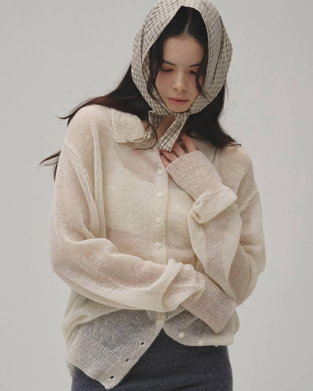 Soft Mohair Cardigan Soft Mohair Cardigan,ソフトモヘアカーディガン,12620507,ソフトモヘア,カーディガン,ニットカーディガン,ニット,トップス,todayful,トゥデイフル,lifes,吉田怜香,26aw