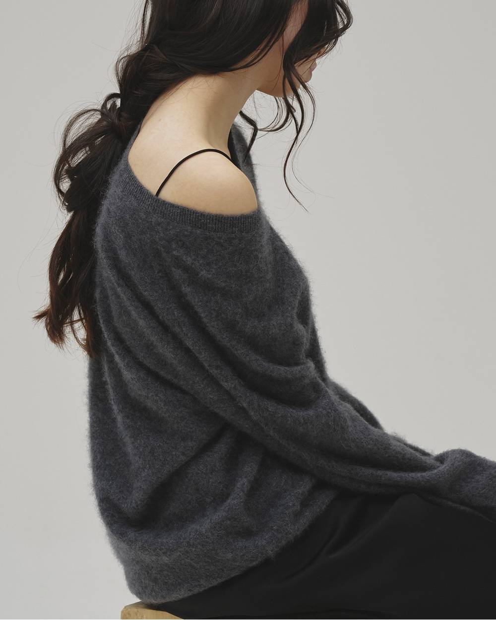 Woolcashmere Vneck Knit Woolcashmere Vneck Knit,ウールカシミヤVネックニット,12620508,ウール,カシミヤ,Vネックニット,ニット,セーター,トップス,todayful,トゥデイフル,lifes,吉田怜香,26aw