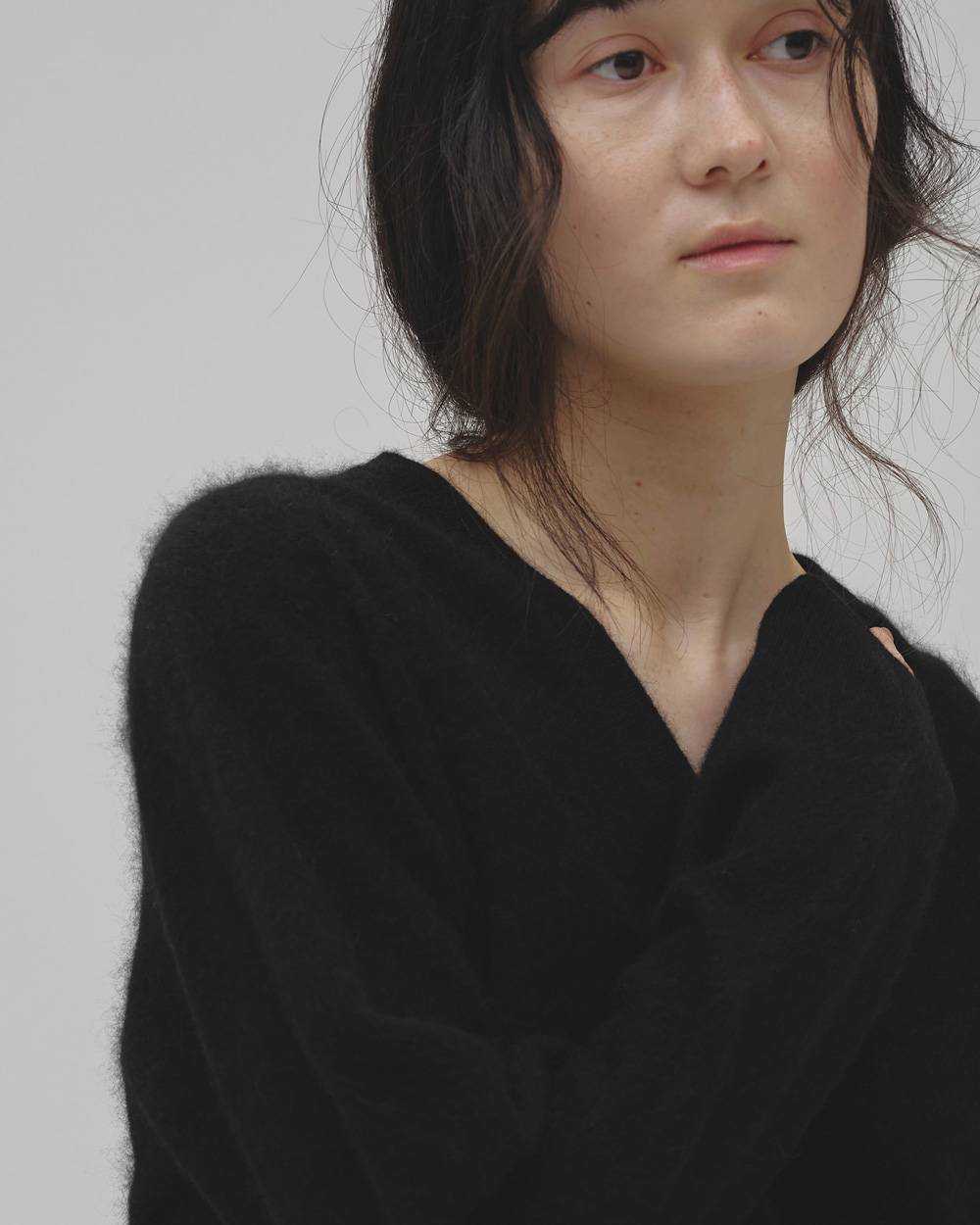 Woolcashmere Vneck Knit Woolcashmere Vneck Knit,ウールカシミヤVネックニット,12620508,ウール,カシミヤ,Vネックニット,ニット,セーター,トップス,todayful,トゥデイフル,lifes,吉田怜香,26aw