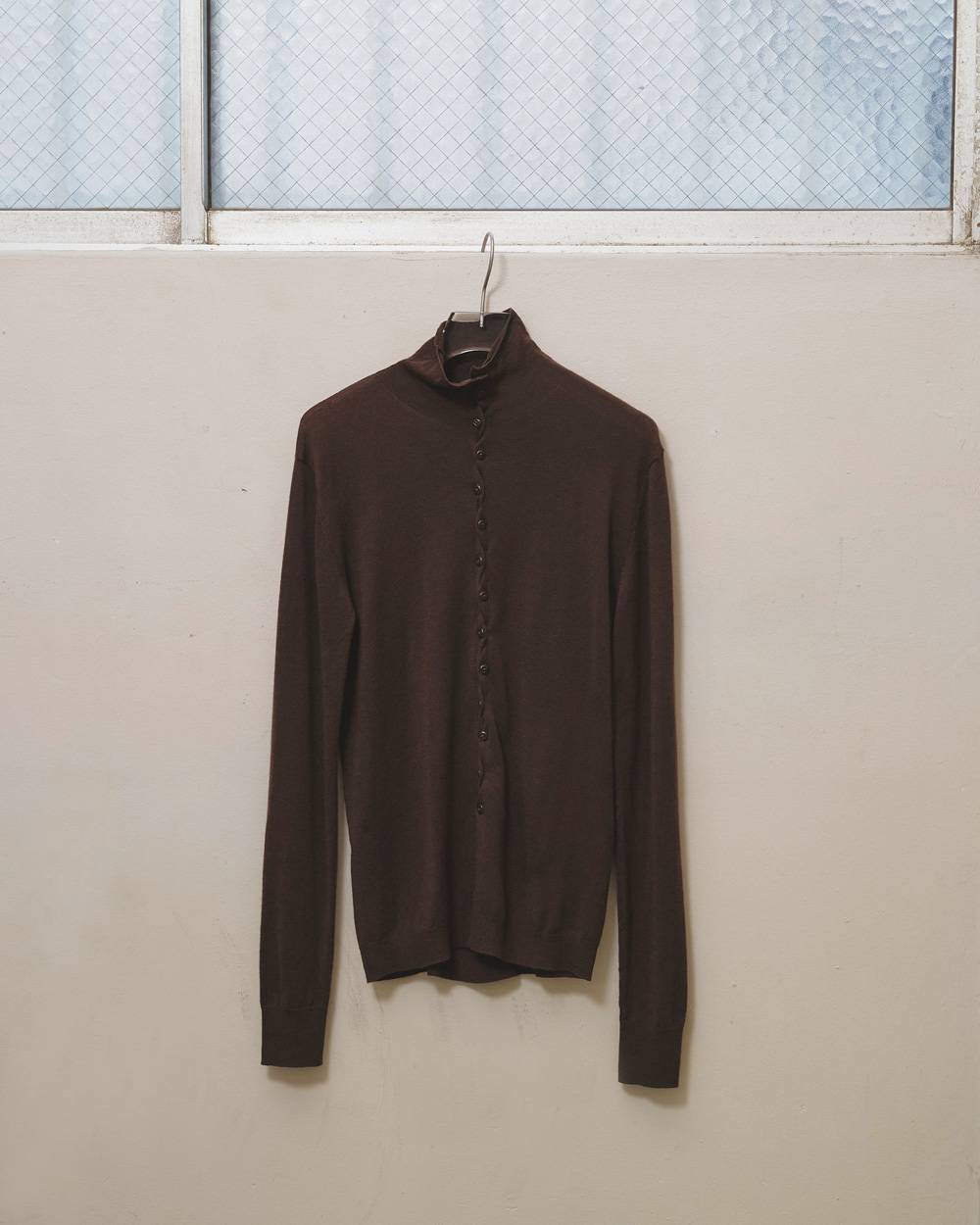 Turtleneck Button Knit Turtleneck Button Knit,タートルネックボタンニット,12620510,タートルネックニット,ボタンニット,セーター,カーディガン,ニットトップ,トップス,todayful,トゥデイフル,lifes,吉田怜香,26aw