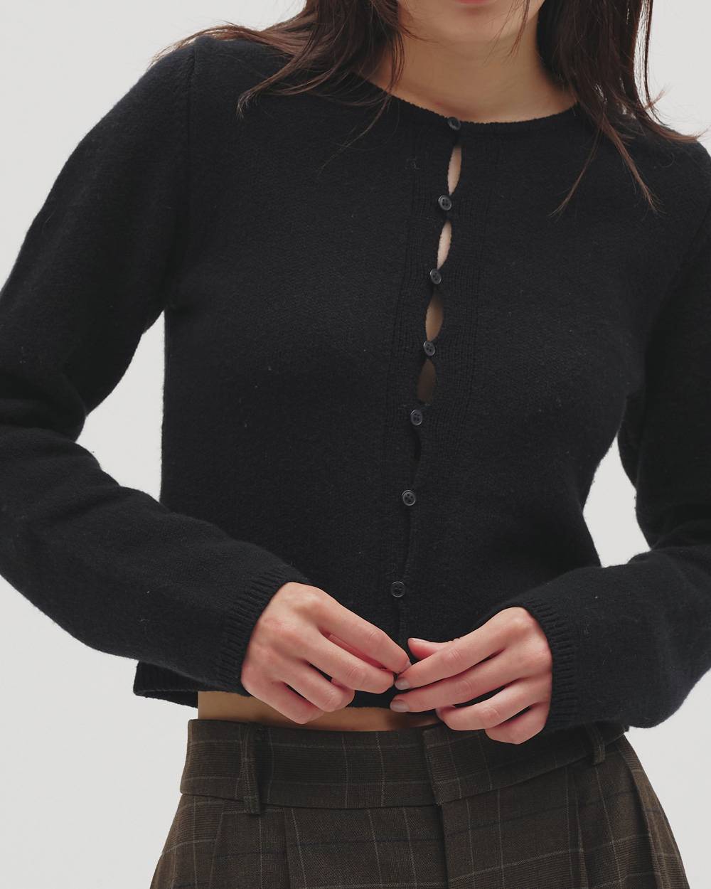 Cashmere Compact Cardigan Cashmere Compact Cardigan,カシミヤコンパクトカーディガン,12620513,カシミヤ,ニットカーディガン,カーディガン,コンパクトカーディガン,ニットトップ,todayful,トゥデイフル,lifes,吉田怜香,26aw