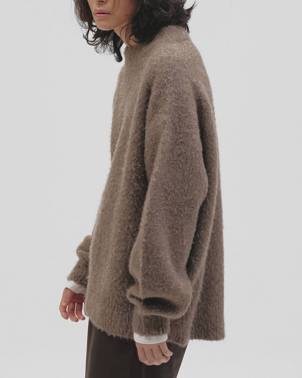 Brashed Over Knit Brashed Over Knit,ブラッシュドオーバーニット,12620519,ブラッシュドニット,オーバーニット,ニット,セーター,todayful,トゥデイフル,lifes,吉田怜香,26aw
