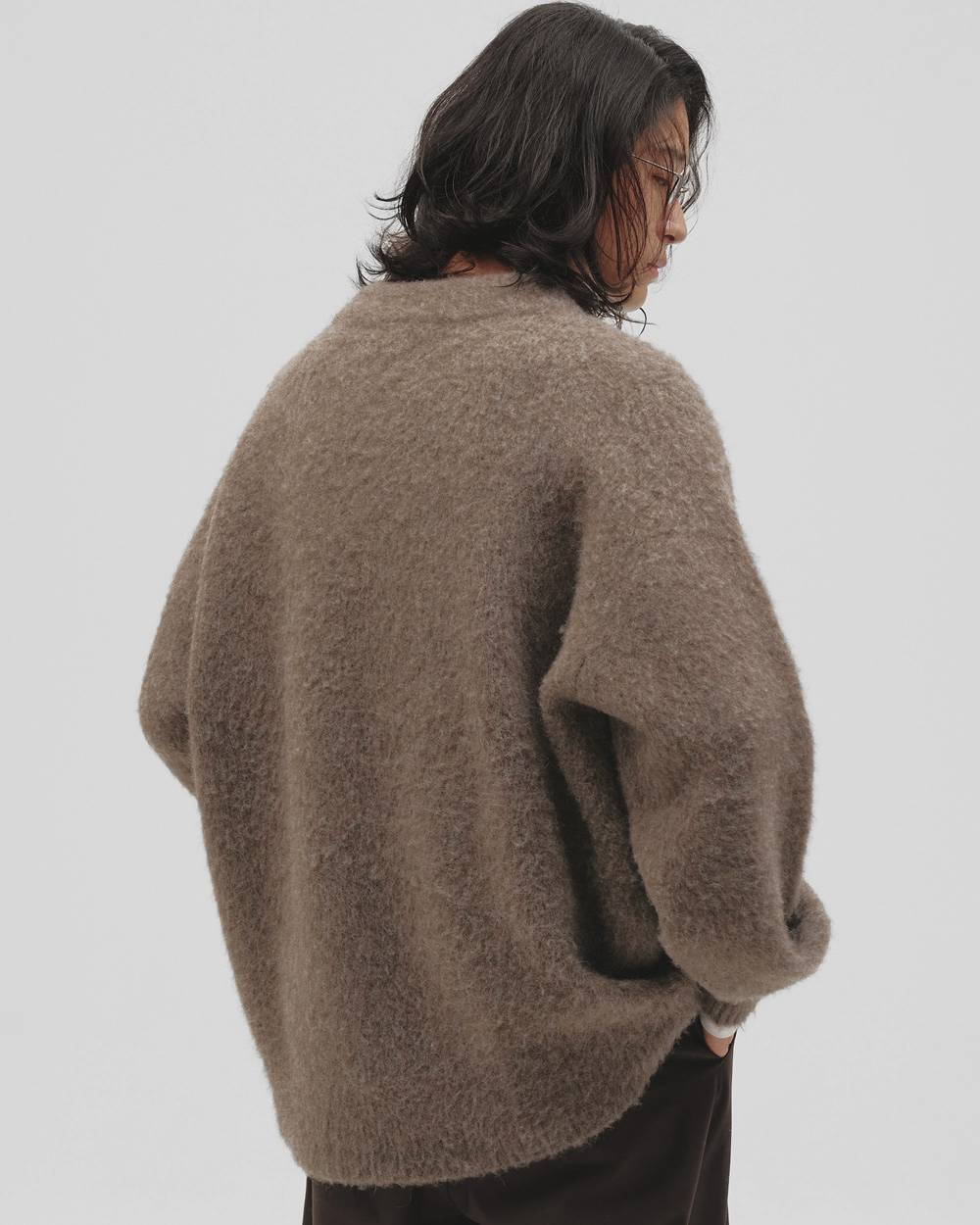 Brashed Over Knit Brashed Over Knit,ブラッシュドオーバーニット,12620519,ブラッシュドニット,オーバーニット,ニット,セーター,todayful,トゥデイフル,lifes,吉田怜香,26aw