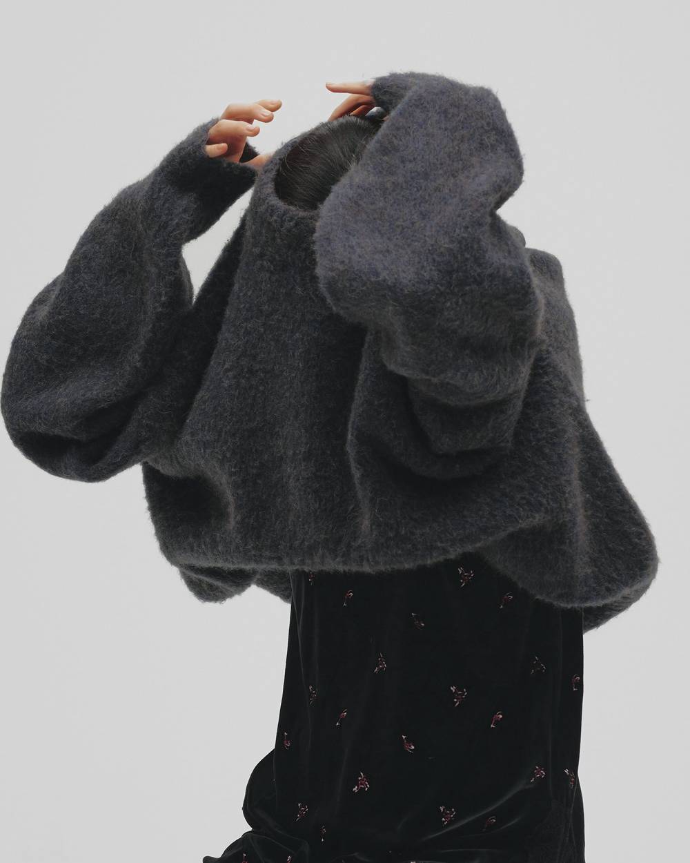 Brashed Over Knit Brashed Over Knit,ブラッシュドオーバーニット,12620519,ブラッシュドニット,オーバーニット,ニット,セーター,todayful,トゥデイフル,lifes,吉田怜香,26aw