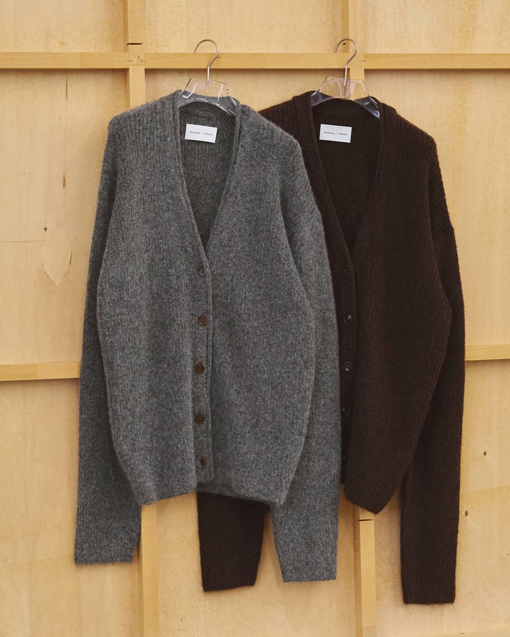 Brushed Knit Cardigan Brushed Knit Cardigan,ブラッシュドニットカーディガン,12620537,ニットカーディガン,ブラッシュドカーディガン,ニット,カーディガン,todayful,トゥデイフル,lifes,ライフズ,26aw,スタジオドー,StudioDoe,台湾ブランド,コラボ商品,コラボレーションアイテム,限定商品
