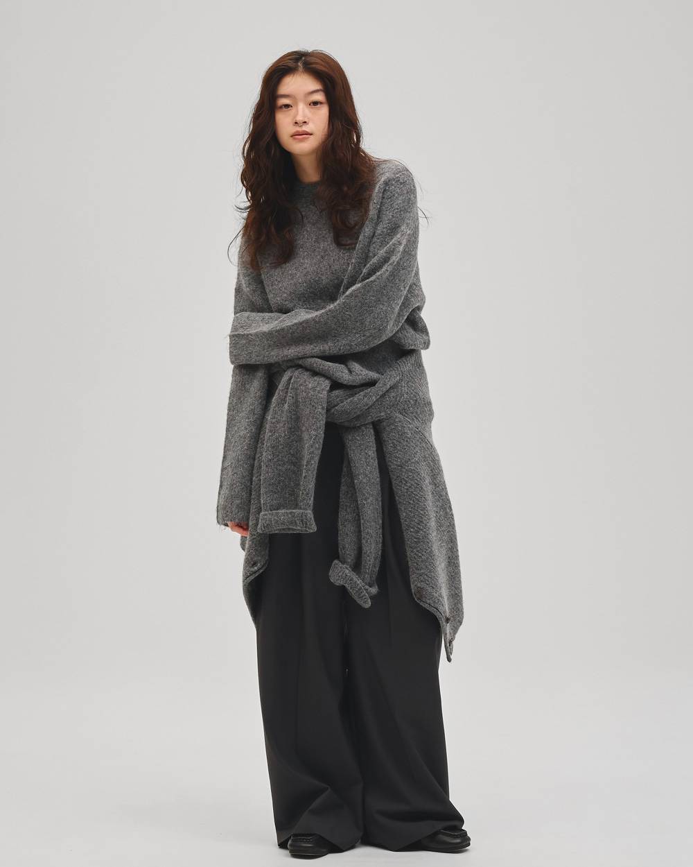 Brushed Knit Cardigan Brushed Knit Cardigan,ブラッシュドニットカーディガン,12620537,ニットカーディガン,ブラッシュドカーディガン,ニット,カーディガン,todayful,トゥデイフル,lifes,ライフズ,26aw,スタジオドー,StudioDoe,台湾ブランド,コラボ商品,コラボレーションアイテム,限定商品