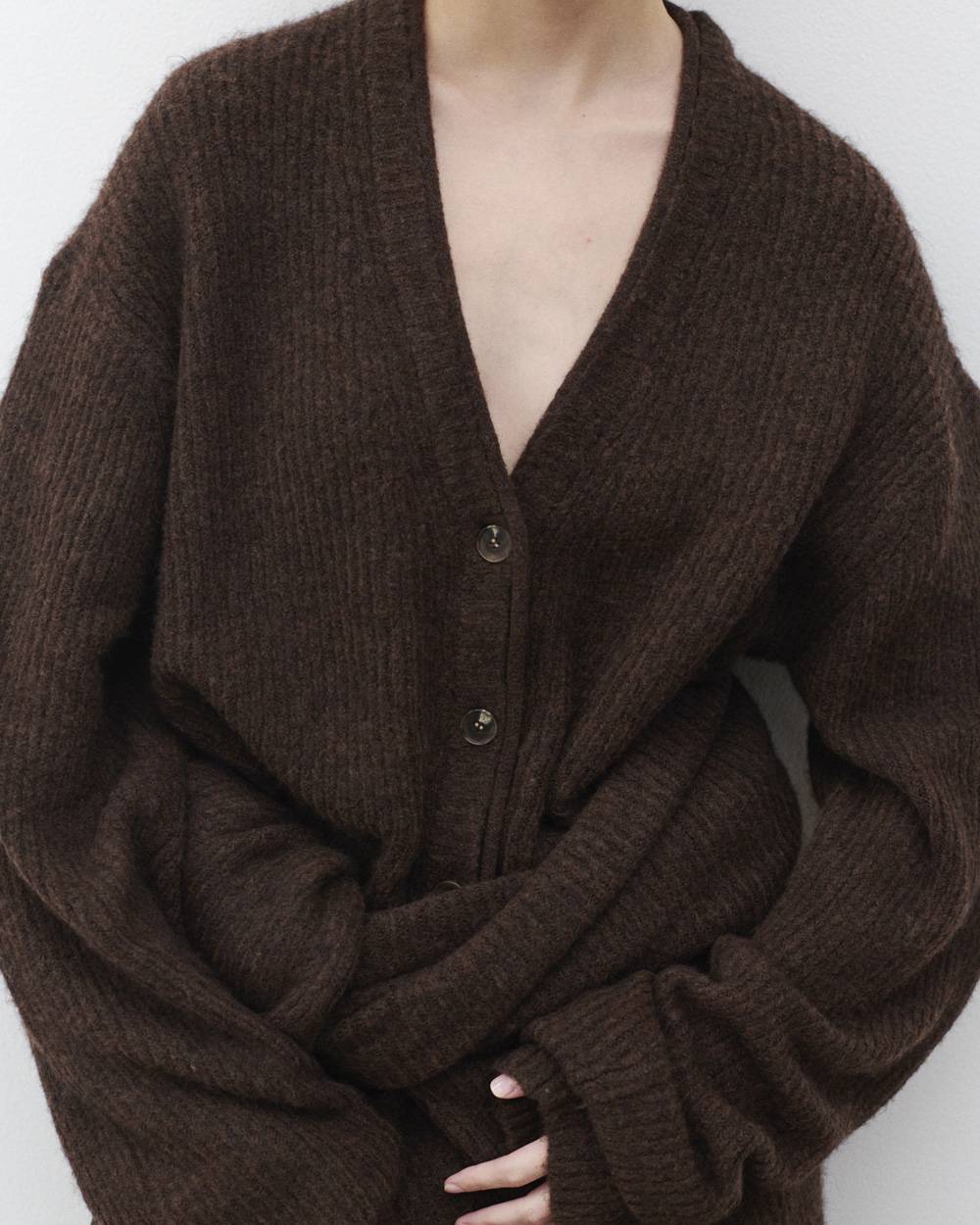 Brushed Knit Cardigan Brushed Knit Cardigan,ブラッシュドニットカーディガン,12620537,ニットカーディガン,ブラッシュドカーディガン,ニット,カーディガン,todayful,トゥデイフル,lifes,ライフズ,26aw,スタジオドー,StudioDoe,台湾ブランド,コラボ商品,コラボレーションアイテム,限定商品