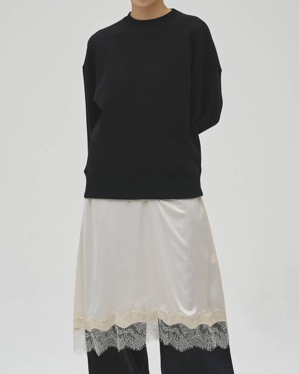 Cotton Brushed Sweat Cotton Brushed Sweat(コットンブラッシュドスウェット)です。12620601,ブラッシュドスウェット,スウェット,トップス,トレーナー,todayful,トゥデイフル,lifes,吉田怜香,26aw