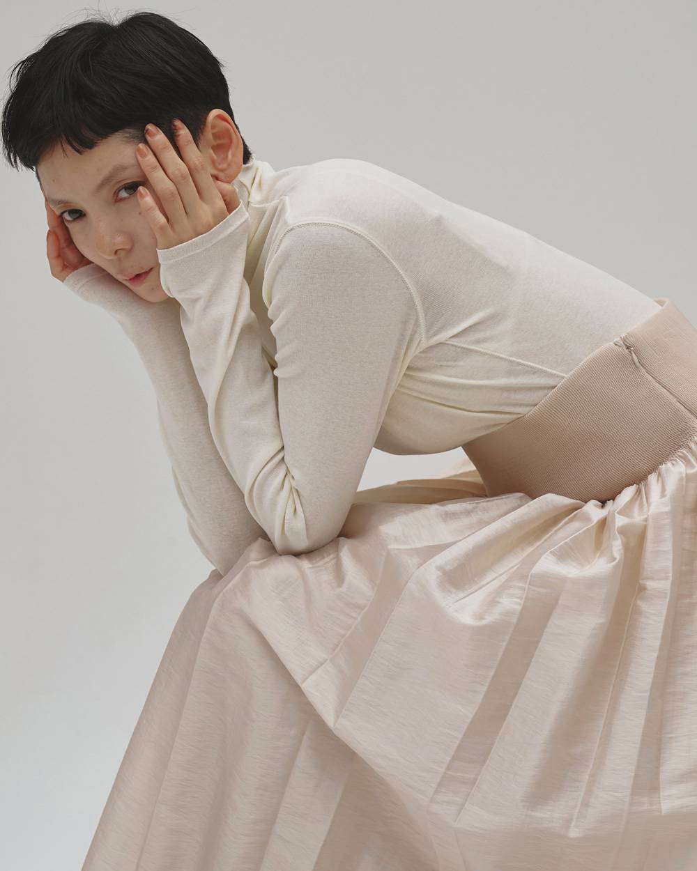 Soft Fraise Turtleneck Tops Soft Fraise Turtleneck Tops,ソフトフリースタートルネックトップス,12620602,ソフトフレイス,タートルネックトップス,インナー,カットソー,todayful,トゥデイフル,lifes,吉田怜香,26aw