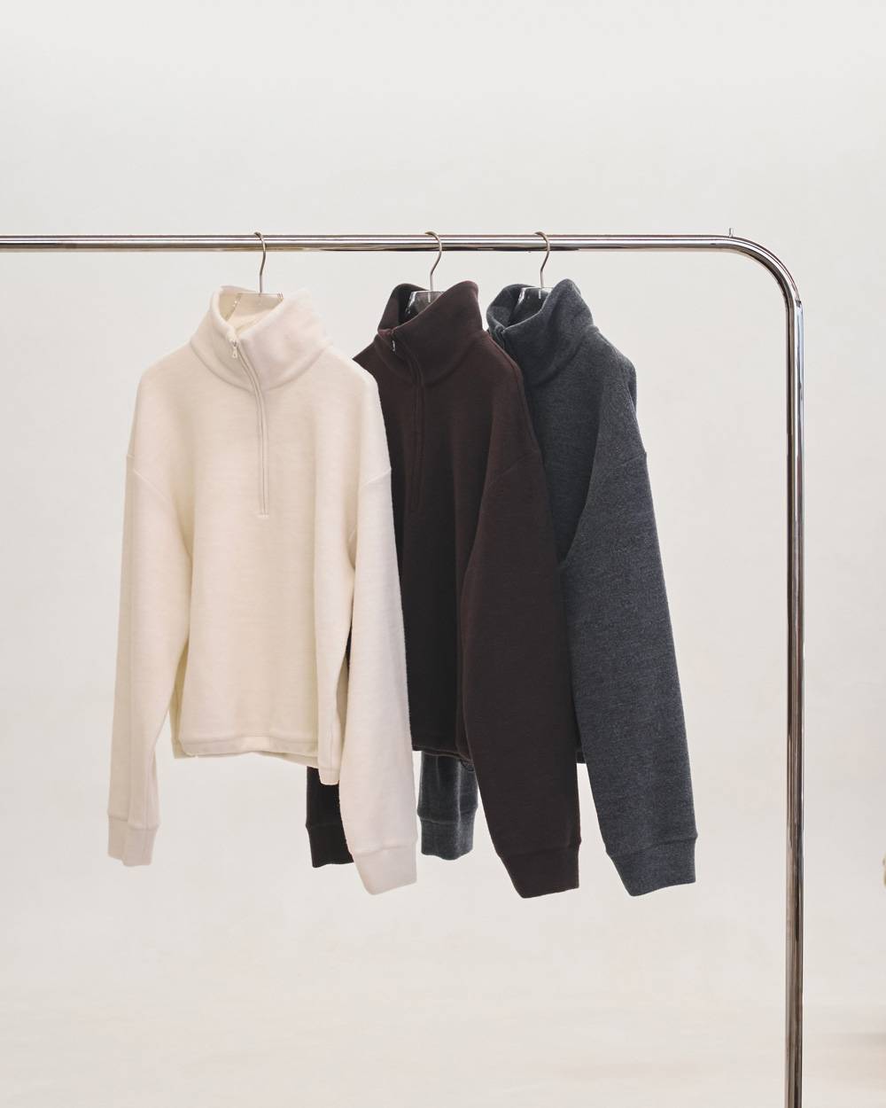Wooljersey Halfzip Pullover Wooljersey Halfzip Pullover,ウールジャージーハーフジッププルオーバー,12620611,セットアップ,ウールハーフジッププルオーバー,ジッププルオーバー,ハーフジッププルオーバー,トップス,todayful,トゥデイフル,lifes,ライフズ,26aw,スタジオドー,StudioDoe,台湾ブランド,コラボ商品,コラボレーションアイテム,限定商品