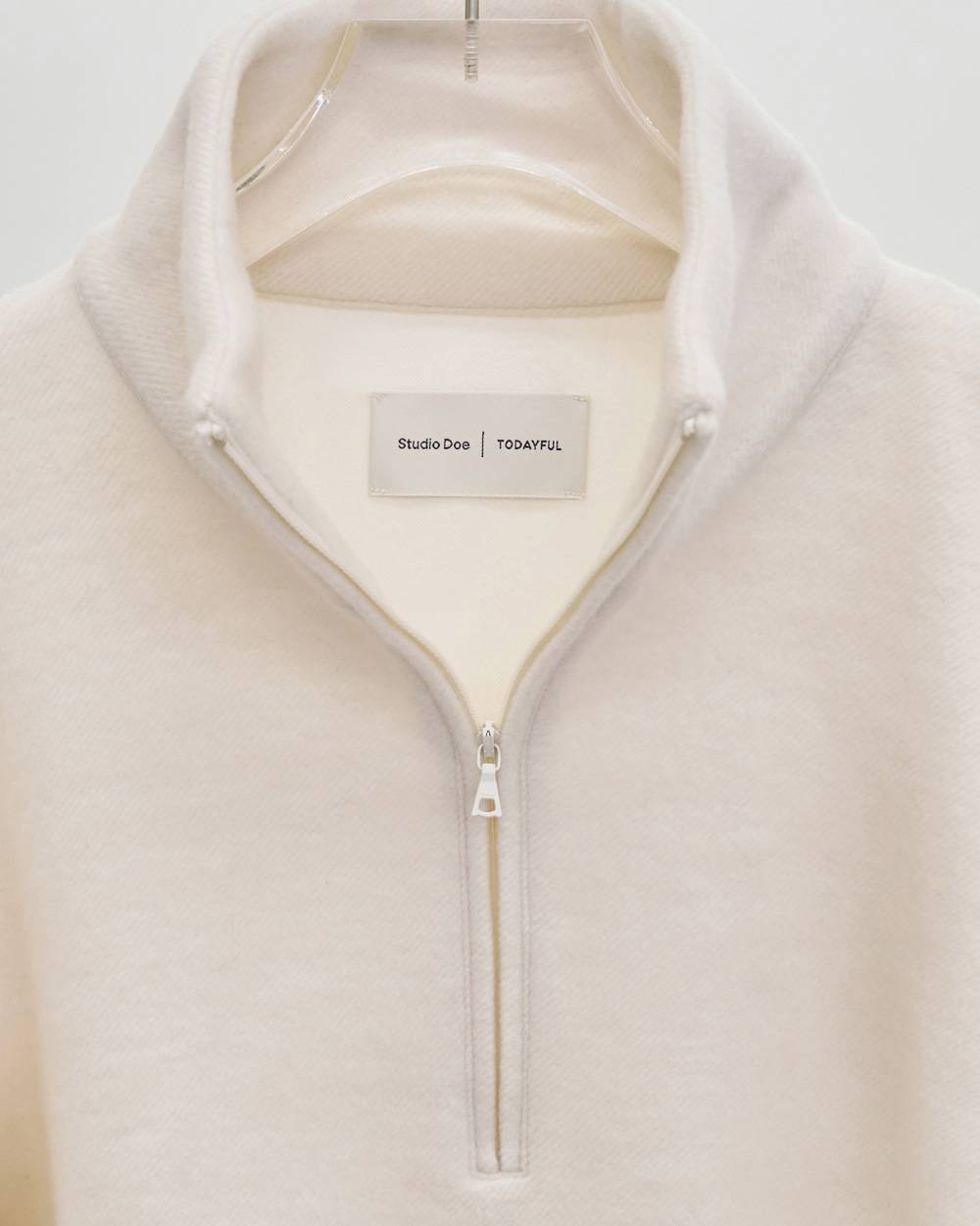 Wooljersey Halfzip Pullover Wooljersey Halfzip Pullover,ウールジャージーハーフジッププルオーバー,12620611,セットアップ,ウールハーフジッププルオーバー,ジッププルオーバー,ハーフジッププルオーバー,トップス,todayful,トゥデイフル,lifes,ライフズ,26aw,スタジオドー,StudioDoe,台湾ブランド,コラボ商品,コラボレーションアイテム,限定商品