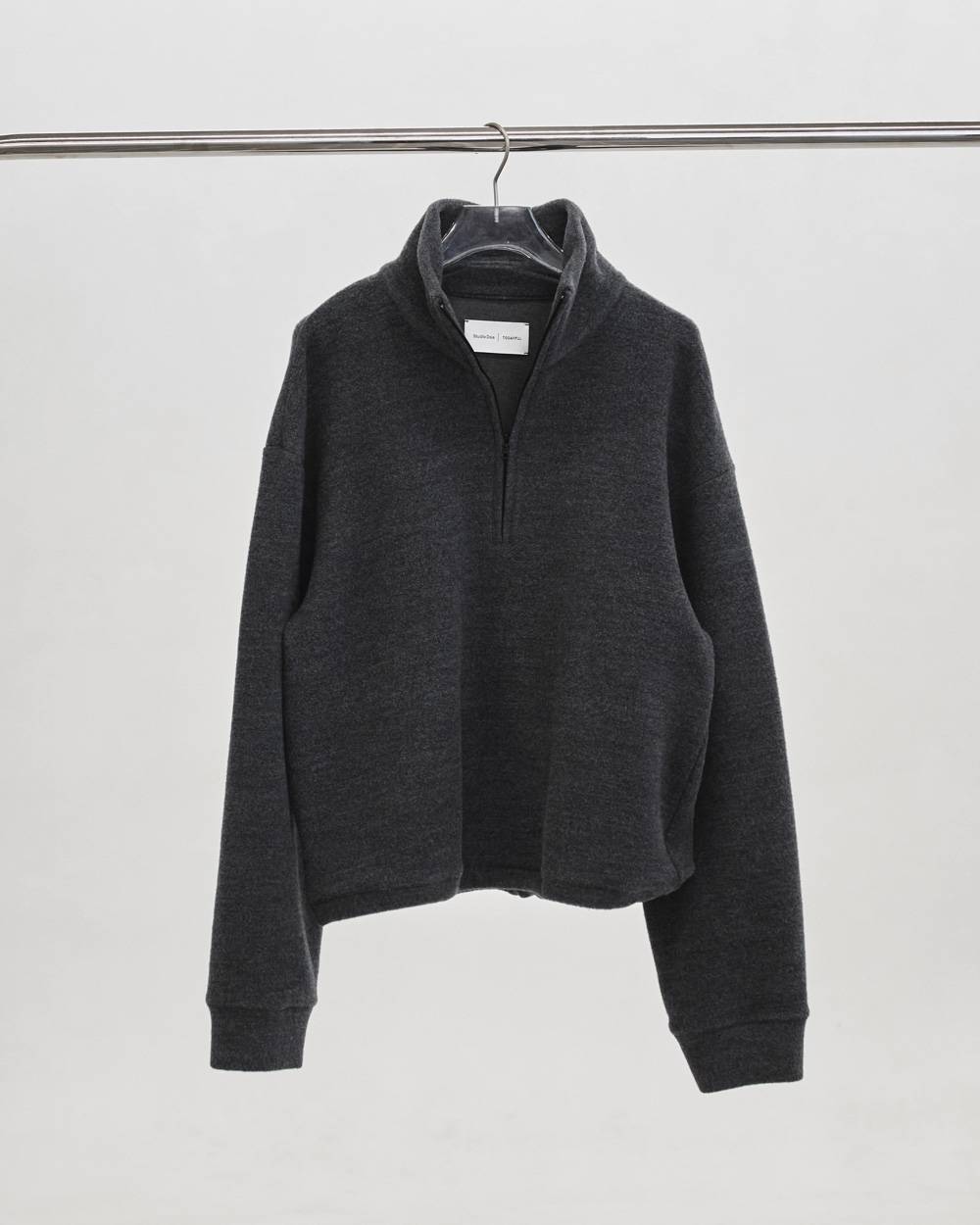 Wooljersey Halfzip Pullover Wooljersey Halfzip Pullover,ウールジャージーハーフジッププルオーバー,12620611,セットアップ,ウールハーフジッププルオーバー,ジッププルオーバー,ハーフジッププルオーバー,トップス,todayful,トゥデイフル,lifes,ライフズ,26aw,スタジオドー,StudioDoe,台湾ブランド,コラボ商品,コラボレーションアイテム,限定商品