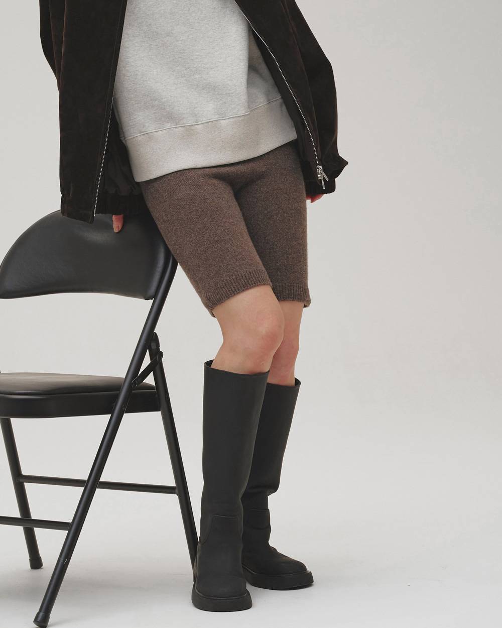 Seamless Knit Half Leggings Seamless Knit Half Leggings,シームレスニットハーフレギンス,12620706,パンツ,ボトムス,ニットパンツ,ニットショートパンツ,レギンス,ニットレギンス,ショートパンツ,todayful,トゥデイフル,lifes,吉田怜香,26aw