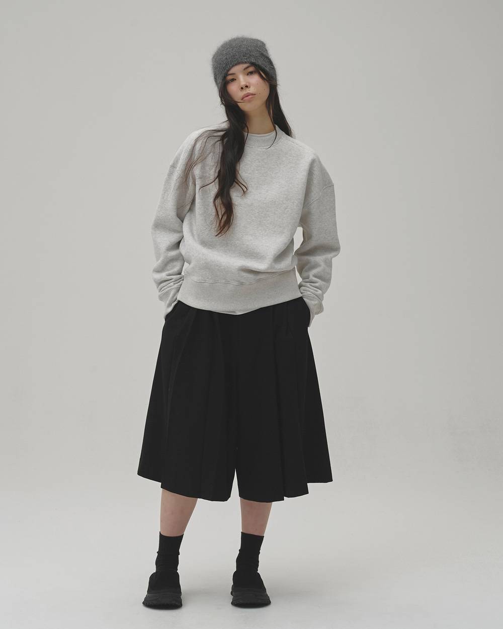 Pleats Bermuda Pants Pleats Bermuda Pants,プリーツバミューダパンツ,12620707,プリーツパンツ,バミューダパンツ,チェックパンツ,ハーフパンツ,ワイドパンツ,ボトムス,todayful,トゥデイフル,lifes,吉田怜香,26aw