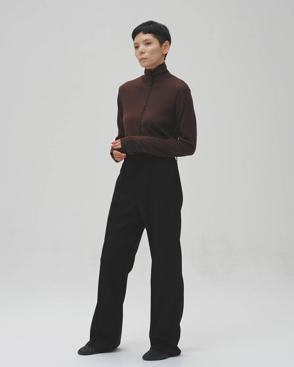 Pintuck Straight Trousers Pintuck Straight Trousers,ピンタックストレイトトラウザー,12620708,ピンタックトラウザー,ストレートトラウザー,パンツ,トラウザー,ボトムス,todayful,トゥデイフル,lifes,吉田怜香,26aw