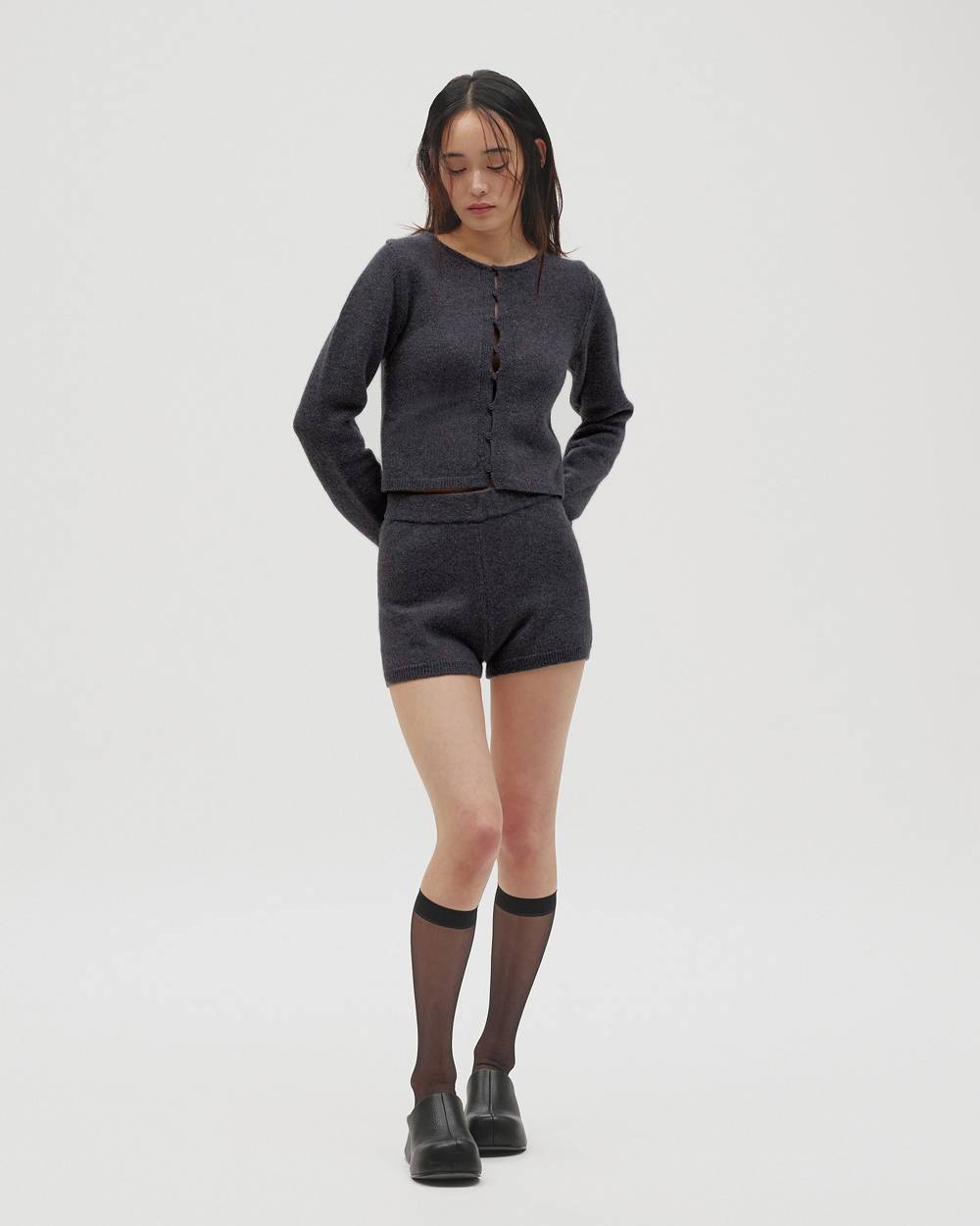 Cashmere Knit Bloomer Cashmere Knit Bloomer,カシミヤニットブルマー,12620709,カシミヤ,ニットブルマー,ブルマー,ニットパンツ,カシミヤパンツ,ショートパンツ,todayful,トゥデイフル,lifes,吉田怜香,26aw