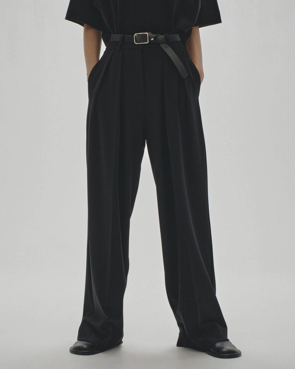 Doubletuck Twill Trousers Doubletuck Twill Trousers,ダブルタックツイルトラウザー,12620714,パンツ,ボトムス,トラウザー,タックトラウザー,todayful,トゥデイフル,lifes,吉田怜香,26aw