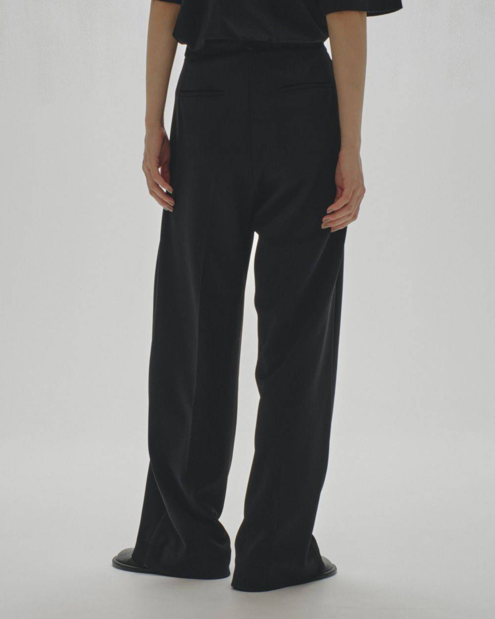 Doubletuck Twill Trousers Doubletuck Twill Trousers,ダブルタックツイルトラウザー,12620714,パンツ,ボトムス,トラウザー,タックトラウザー,todayful,トゥデイフル,lifes,吉田怜香,26aw