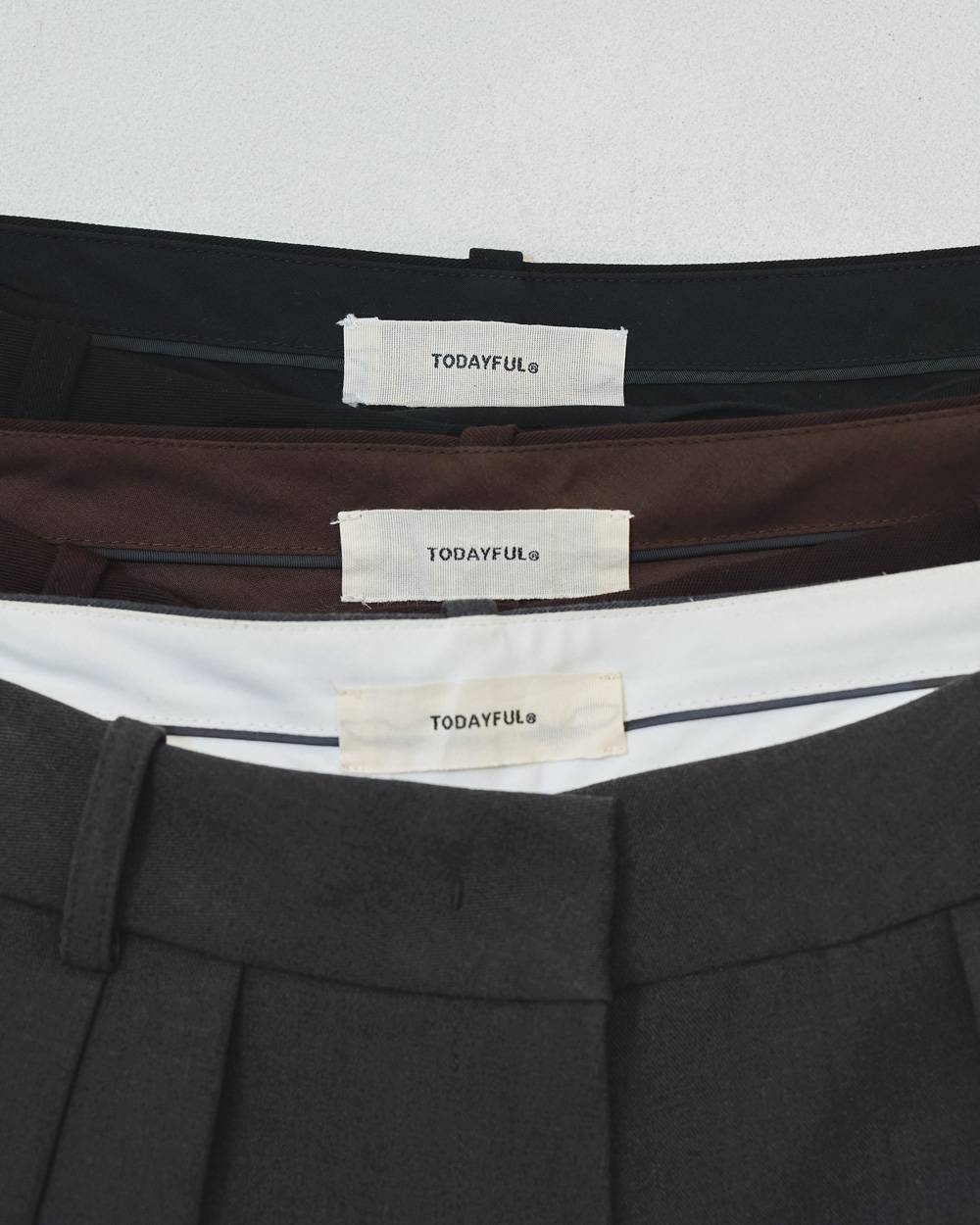Bonding Wide Trousers Bonding Wide Trousers,ボンディングワイドトラウザー,12620723,パンツ,ボトムス,ボンディングパンツ,トラウザー,todayful,トゥデイフル,lifes,吉田怜香,26aw