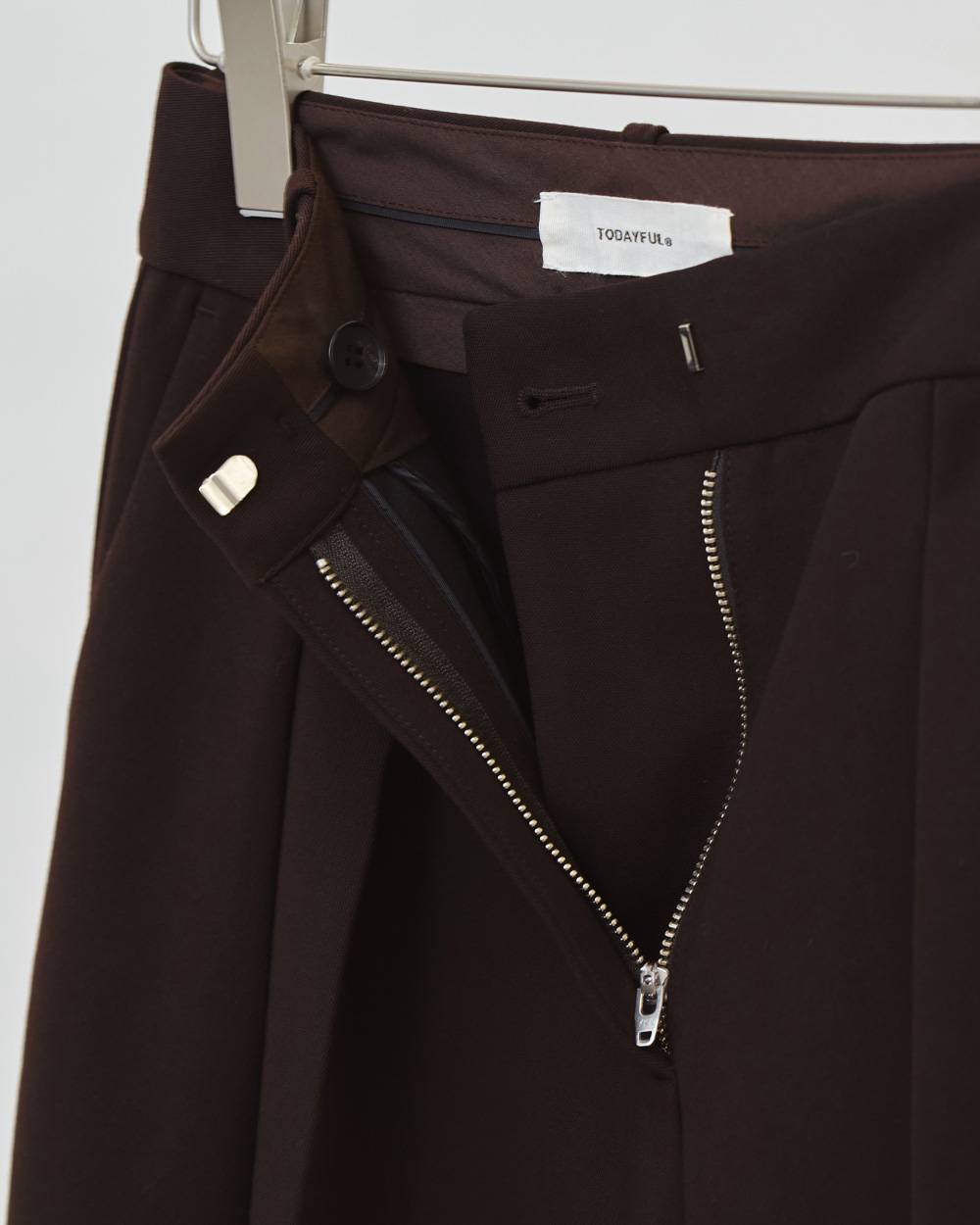 Bonding Wide Trousers Bonding Wide Trousers,ボンディングワイドトラウザー,12620723,パンツ,ボトムス,ボンディングパンツ,トラウザー,todayful,トゥデイフル,lifes,吉田怜香,26aw