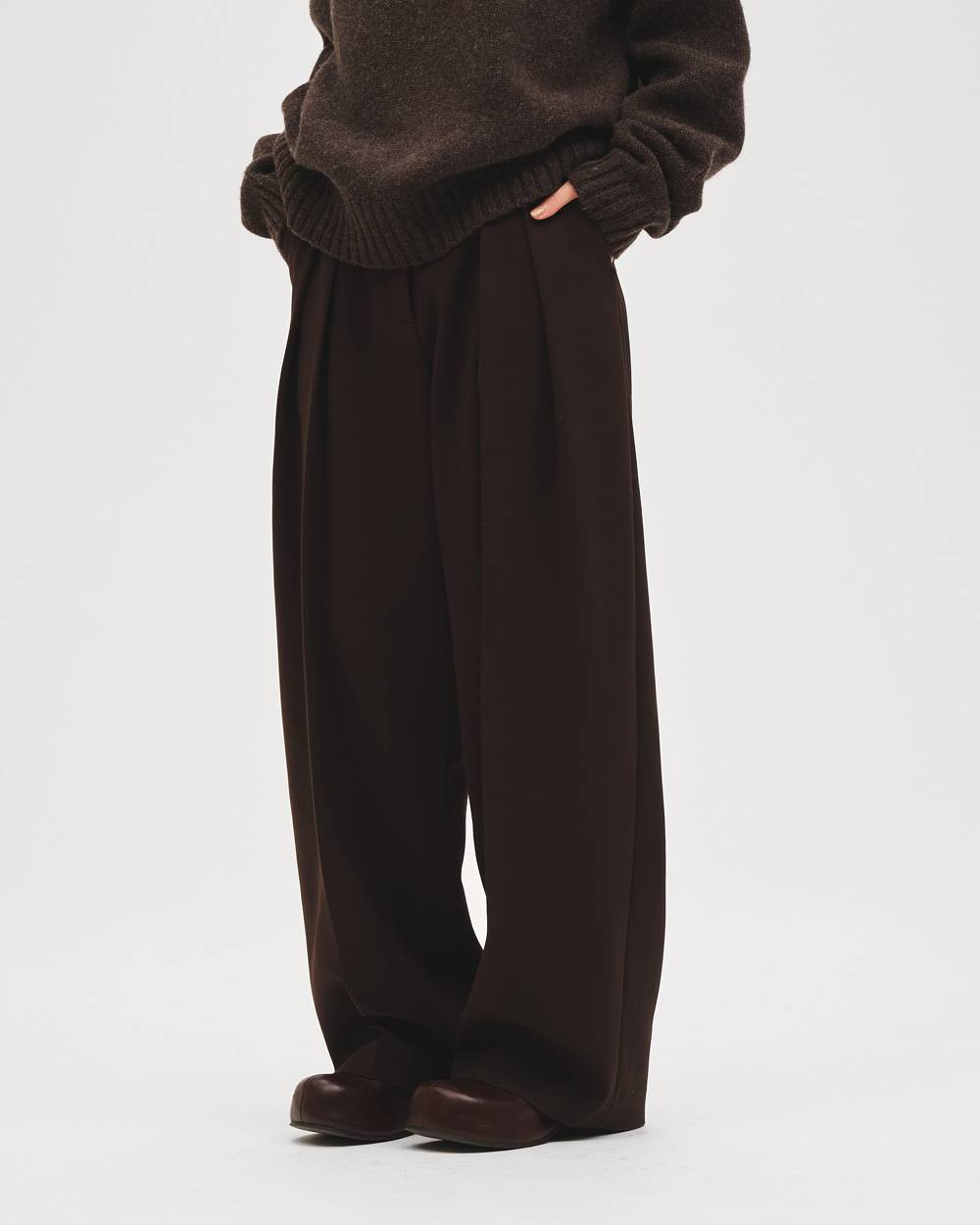 Bonding Wide Trousers Bonding Wide Trousers,ボンディングワイドトラウザー,12620723,パンツ,ボトムス,ボンディングパンツ,トラウザー,todayful,トゥデイフル,lifes,吉田怜香,26aw