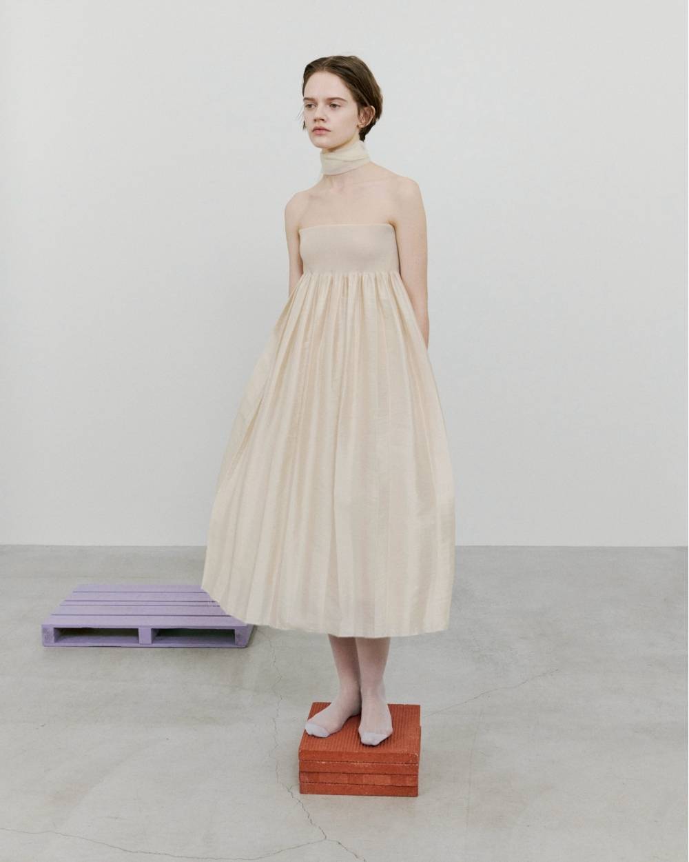 Silky Waist Shirring Skirt Silky Waist Shirring Skirt,シルキーウエストシャーリングスカート,12620802,シルキーシャーリングスカート,スカート,マキシスカート,ギャザースカート,ボトムス,todayful,トゥデイフル,lifes,吉田怜香,26aw