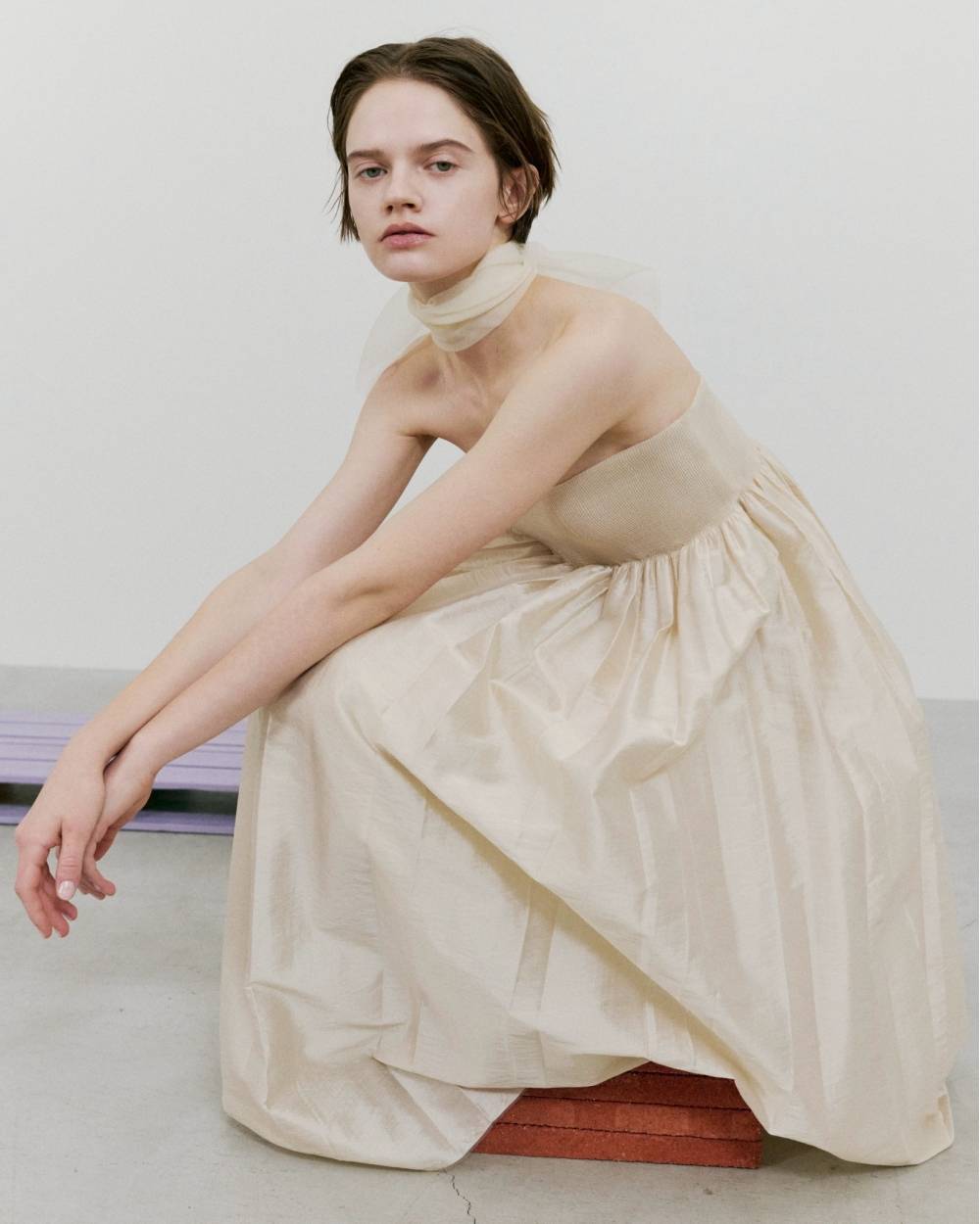 Silky Waist Shirring Skirt Silky Waist Shirring Skirt,シルキーウエストシャーリングスカート,12620802,シルキーシャーリングスカート,スカート,マキシスカート,ギャザースカート,ボトムス,todayful,トゥデイフル,lifes,吉田怜香,26aw