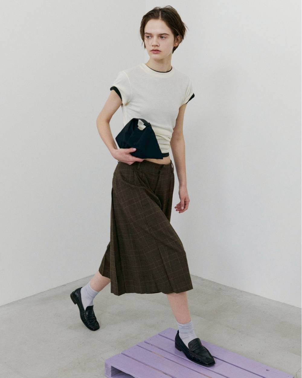 Leatherbelt Mini Bag Leatherbelt Mini Bag,レザーベルトミニバッグ,12621009,レザーベルト,ミニバッグ,バッグ,鞄,バック,todayful,トゥデイフル,lifes,吉田怜香,26aw