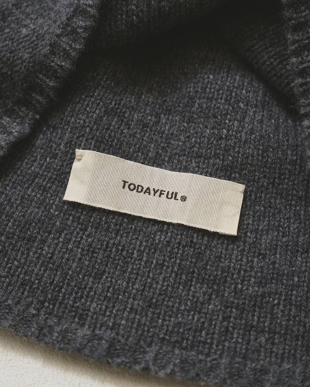 Seamless Cashmere Beanie Seamless Cashmere Beanie,シームレスカシミヤビーニー,12621013,シームレス,カシミヤ,ビーニー,ニット帽,帽子,ハット,todayful,トゥデイフル,lifes,吉田怜香,26aw