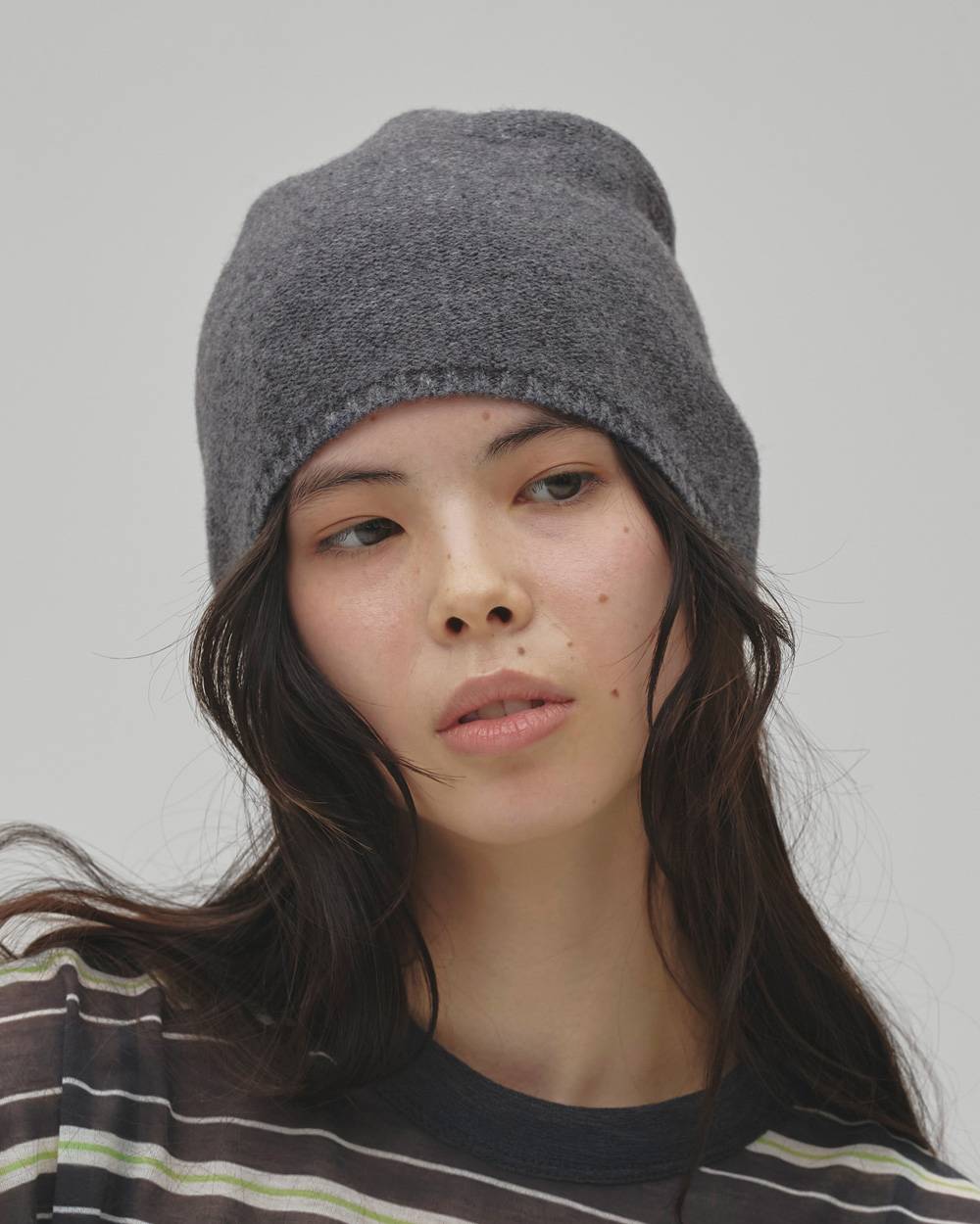 Seamless Cashmere Beanie Seamless Cashmere Beanie,シームレスカシミヤビーニー,12621013,シームレス,カシミヤ,ビーニー,ニット帽,帽子,ハット,todayful,トゥデイフル,lifes,吉田怜香,26aw