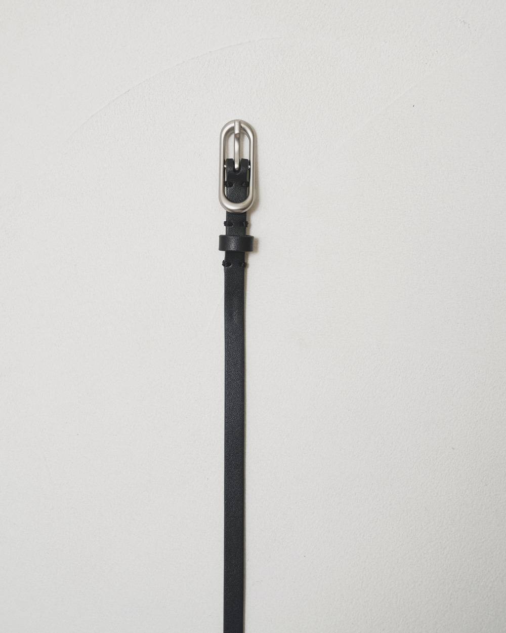 Oval Backle Narrow Belt Oval Backle Narrow Belt,オーバルバックルナローベルト,12621017,ベルト,バックルベルト,ナローベルト,レザーベルト,アクセサリー,todayful,トゥデイフル,lifes,吉田怜香,26aw