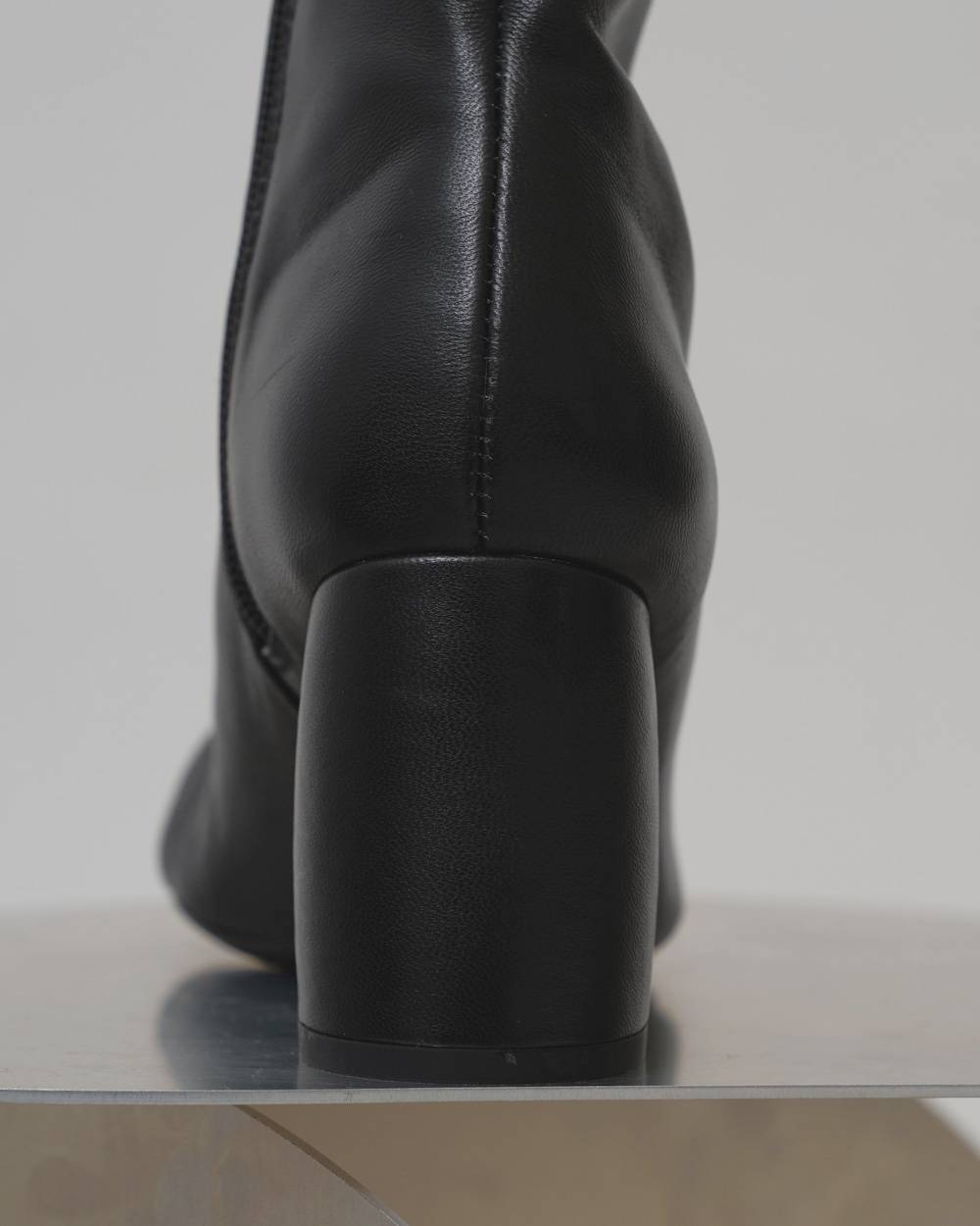 Square Leather Boots Square Leather Boots,スクエアレザーブーツ,12621020,ブーツ,レザーブーツ,スクエアブーツ,レザーシューズ,シューズ,靴,todayful,トゥデイフル,lifes,吉田怜香,26aw