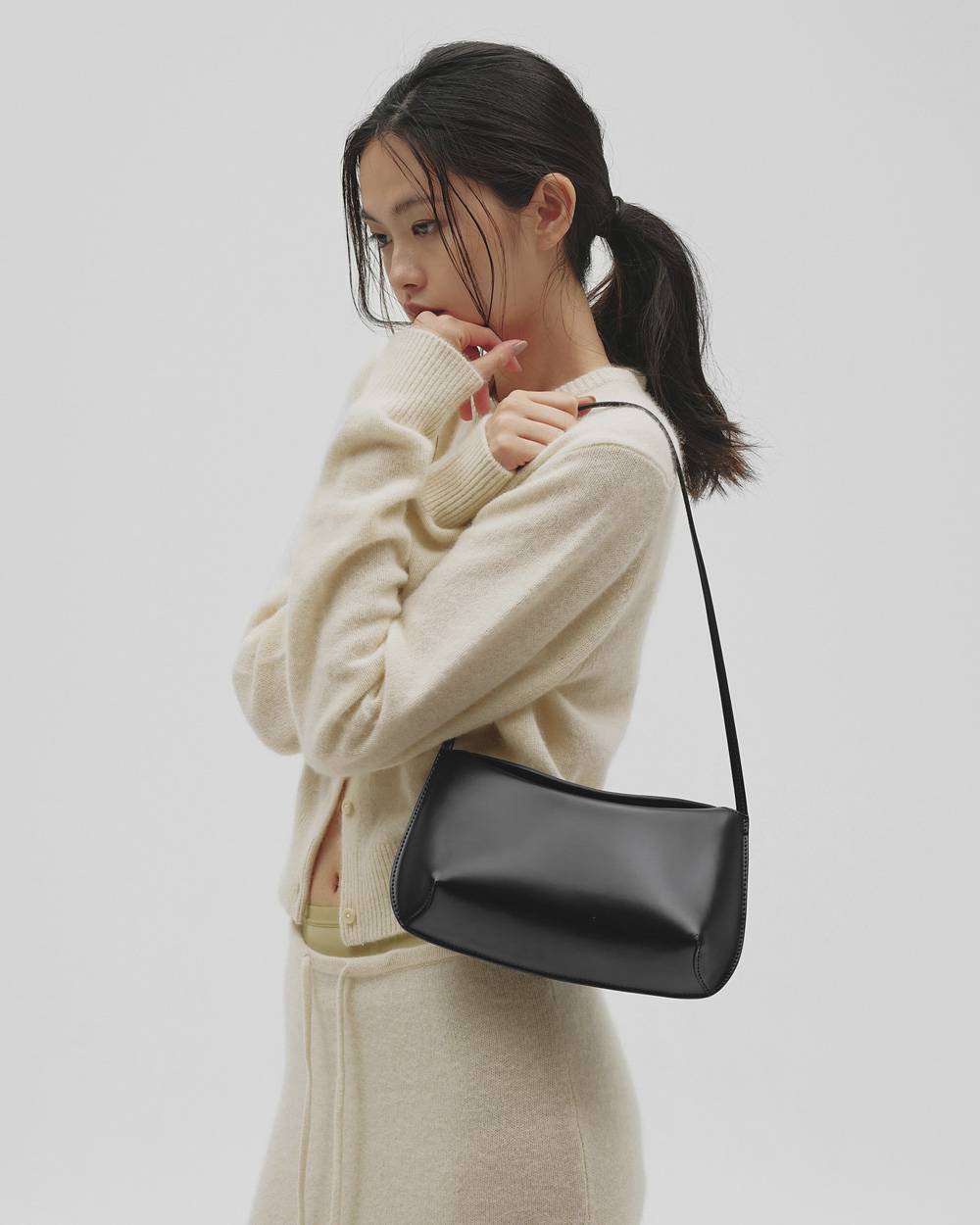 Sleek Leather Bag Sleek Leather Bag(スリークレザーバッグ)です。12621029,レザーバッグ,バッグ,鞄,todayful,トゥデイフル,lifes,吉田怜香,26aw